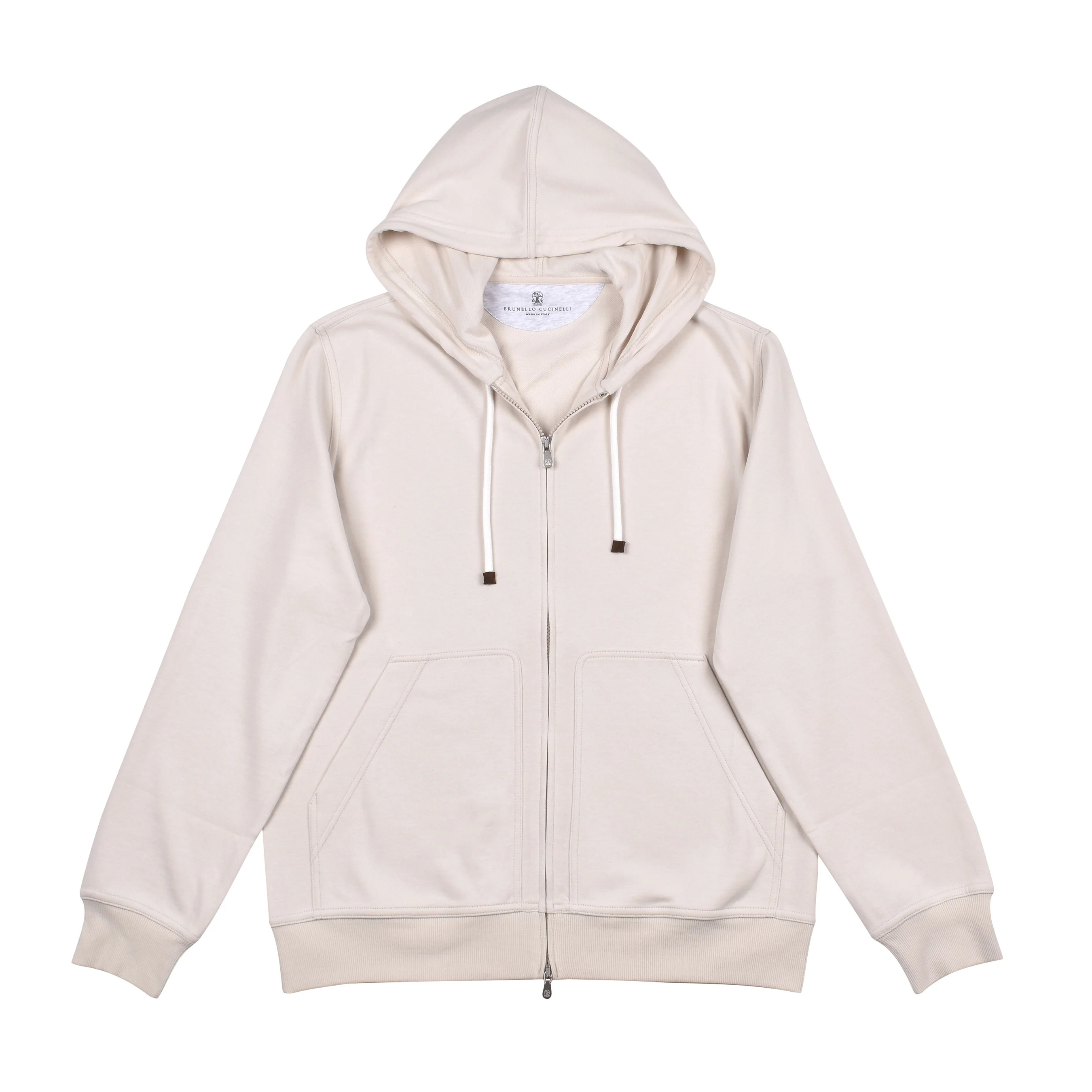 BRUNELLO CUCINELLI MEN'S ATHELTHIC FASHION ZIP UP HODDIE GYM SWEATSHIRT NEW - Image 3