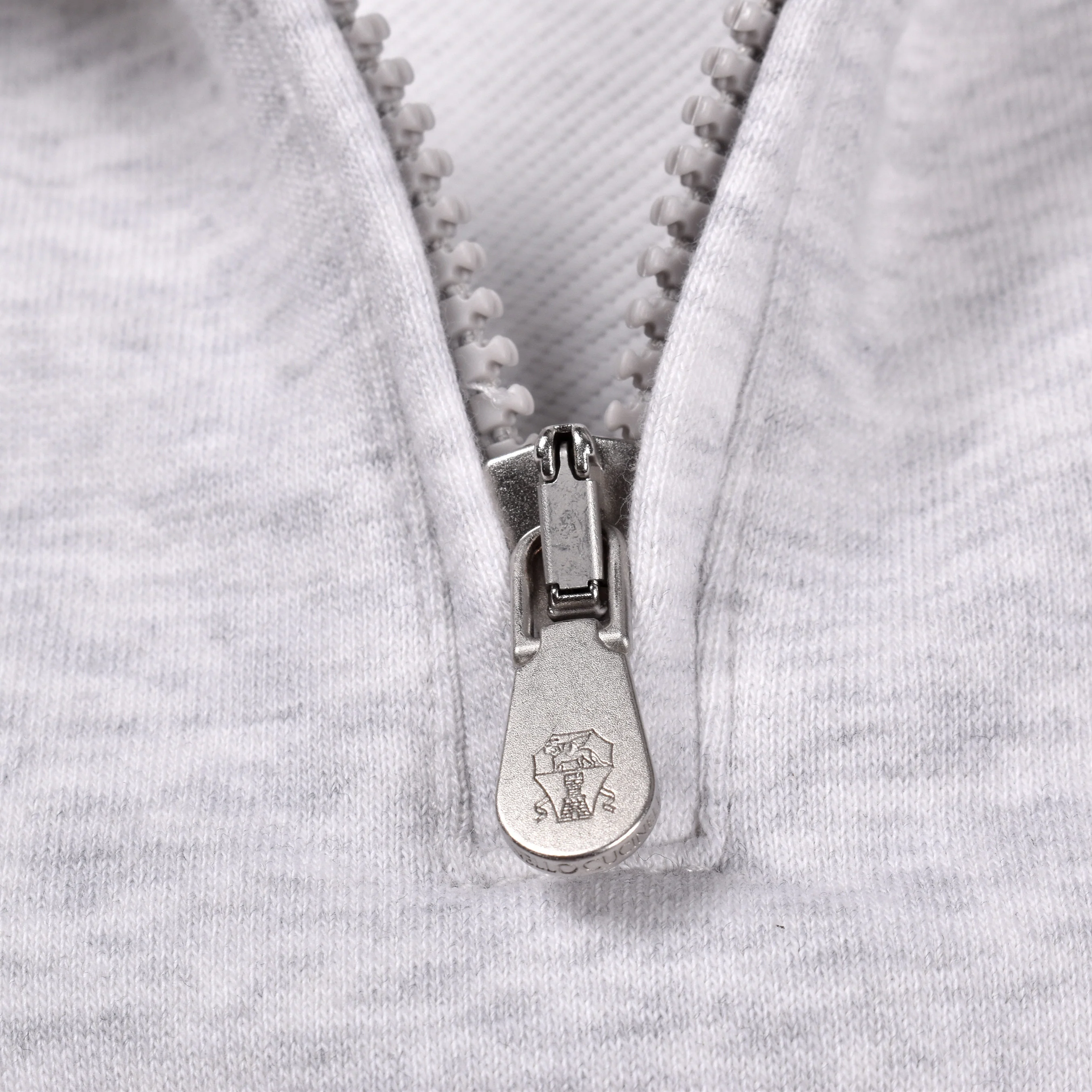 BRUNELLO CUCINELLI MEN'S PEARL QUARTER-ZIP SWEATSHIRT - Image 4