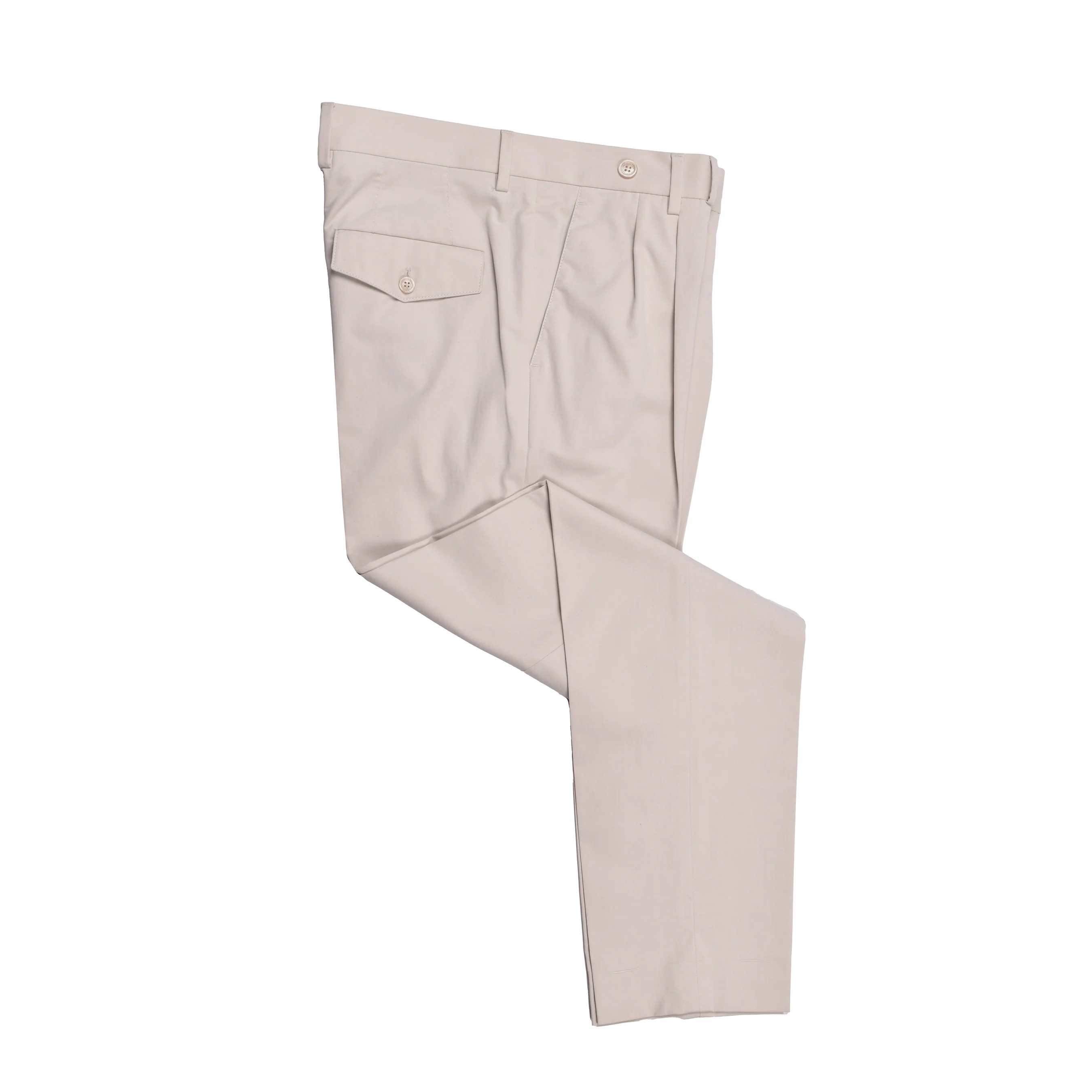 BRUNELLO CUCINELLI MEN'S BEIGE THREE-BUTTON CASUAL SUIT - Image 6