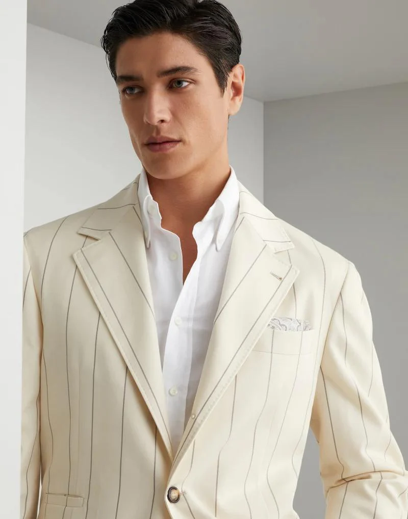 BRUNELLO CUCINELLI MEN'S BLAZER MD4947BTD_C010 NWT - Image 2