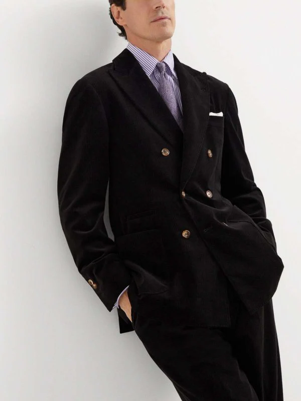 BRUNELLO CUCINELLI MEN'S BLAZER MQ4357BBD_C101 NWT - Image 3