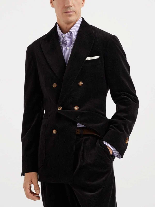 BRUNELLO CUCINELLI MEN'S BLAZER MQ4357BBD_C101 NWT - Image 4