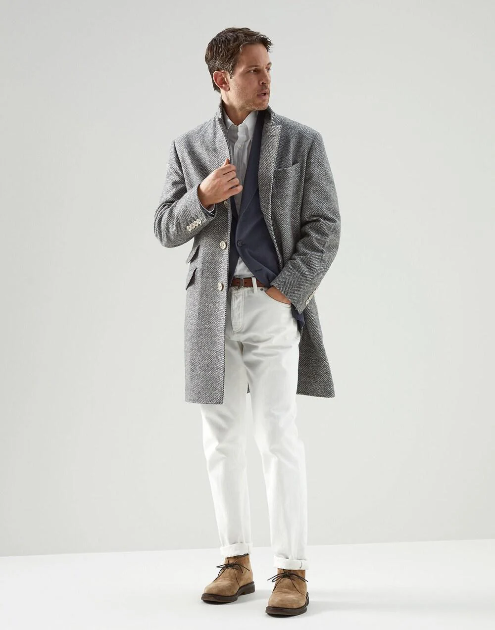 BRUNELLO CUCINELLI MEN'S BLAZER MQ4707BWD_C007 NWT - Image 3