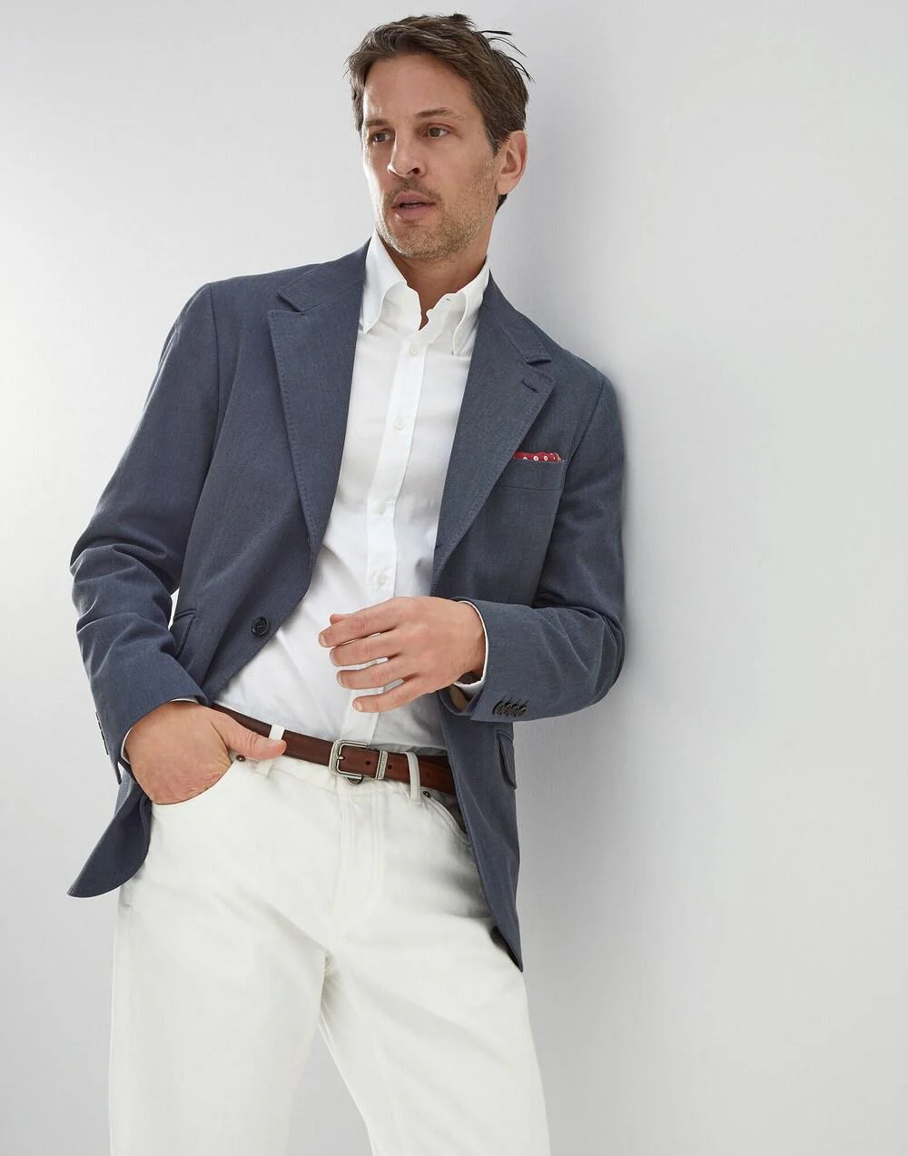 BRUNELLO CUCINELLI MEN'S BLAZER MQ4707BWD_C007 NWT - Image 5