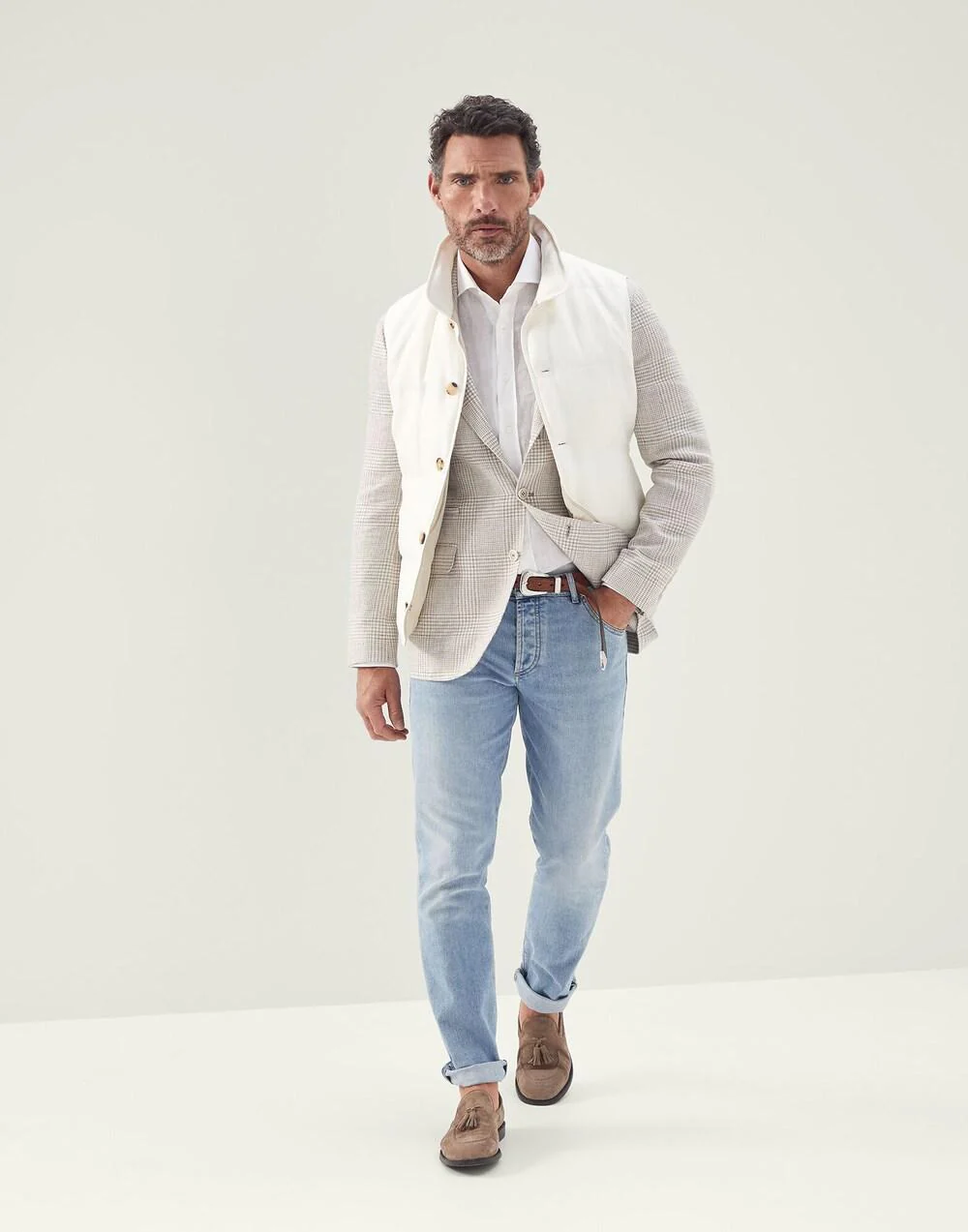 BRUNELLO CUCINELLI MEN'S BLAZER MS4517BTD_C929 NWT - Image 3