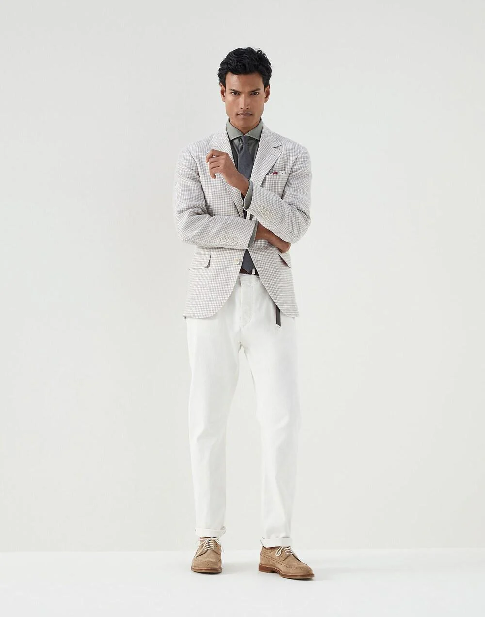 BRUNELLO CUCINELLI MEN'S BLAZER MS4607BTD_C909 NWT - Image 3