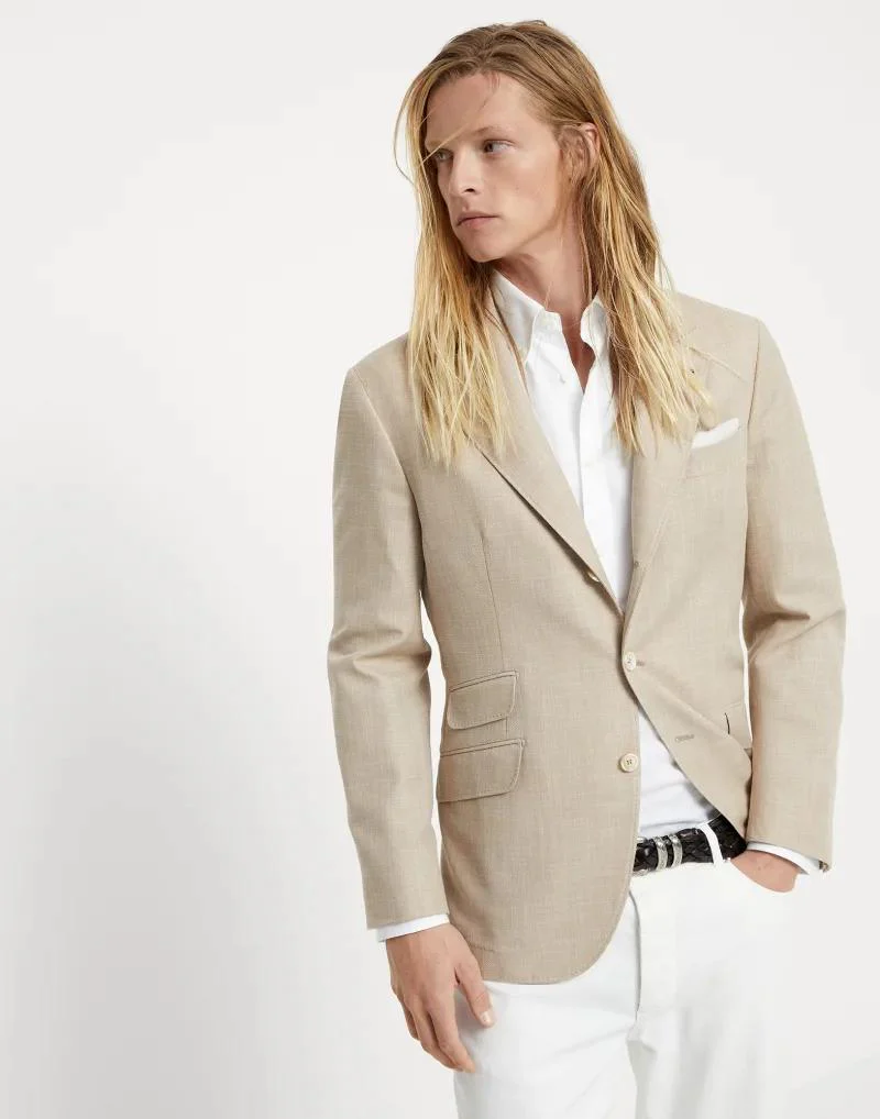 BRUNELLO CUCINELLI MEN'S BLAZER MS4637BWD_C010 NWT