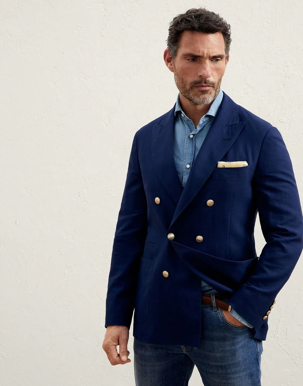 BRUNELLO CUCINELLI MEN'S BLAZER MW4947BBDE_C005 NWT