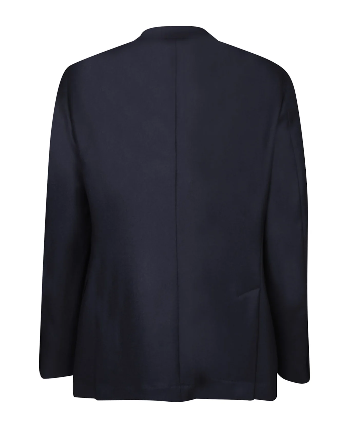 BRUNELLO CUCINELLI MEN'S NAVY DECONSTRUCTED BLAZER WITH LINING - Image 2