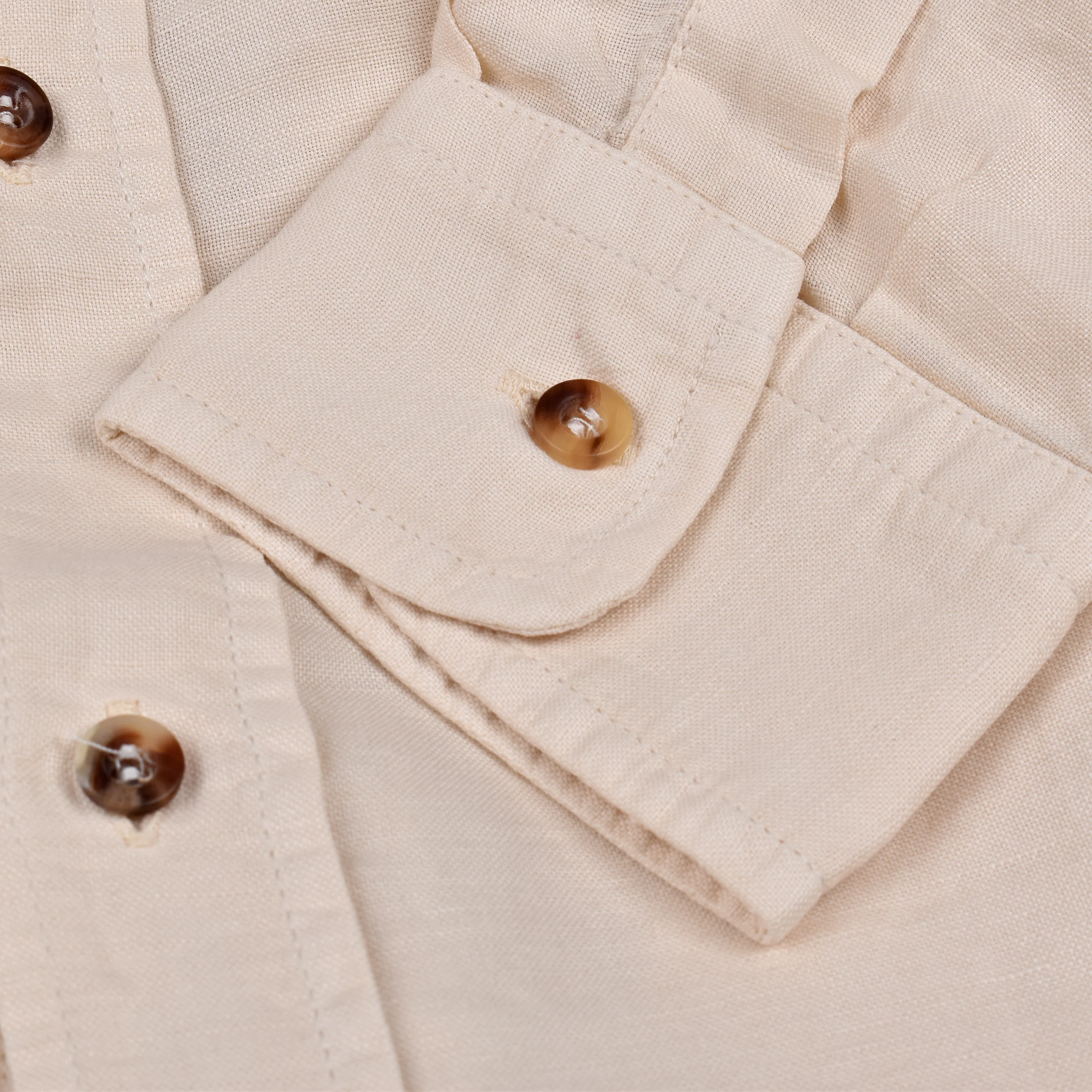 BRUNELLO CUCINELLI MENS CASUAL BASIC FIT LONG SLEEVE BUTTON DOWN SHIRT NEW - Image 3