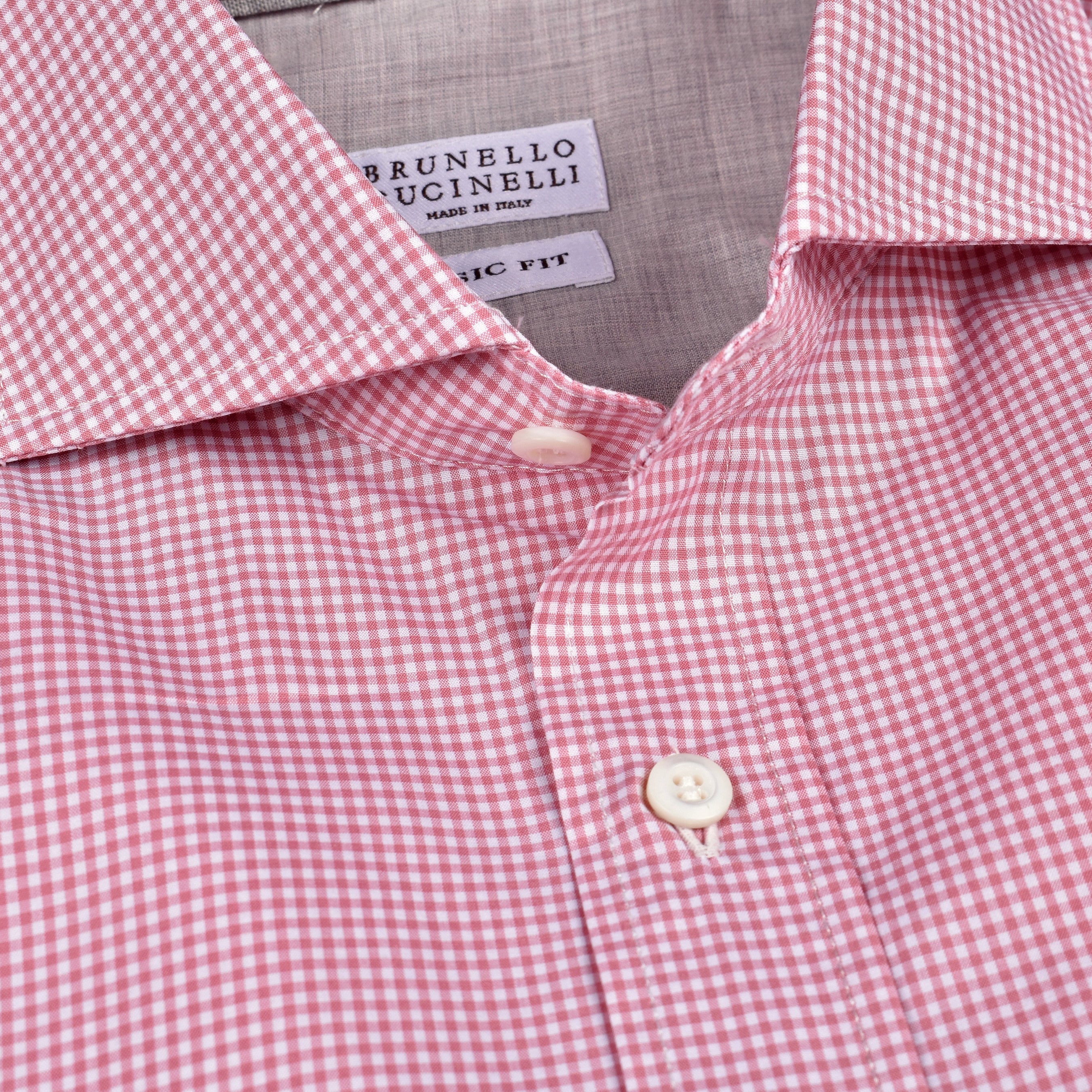BRUNELLO CUCINELLI MENS CASUAL BASIC FIT LONG SLEEVE BUTTON DOWN SHIRT NEW - Image 2