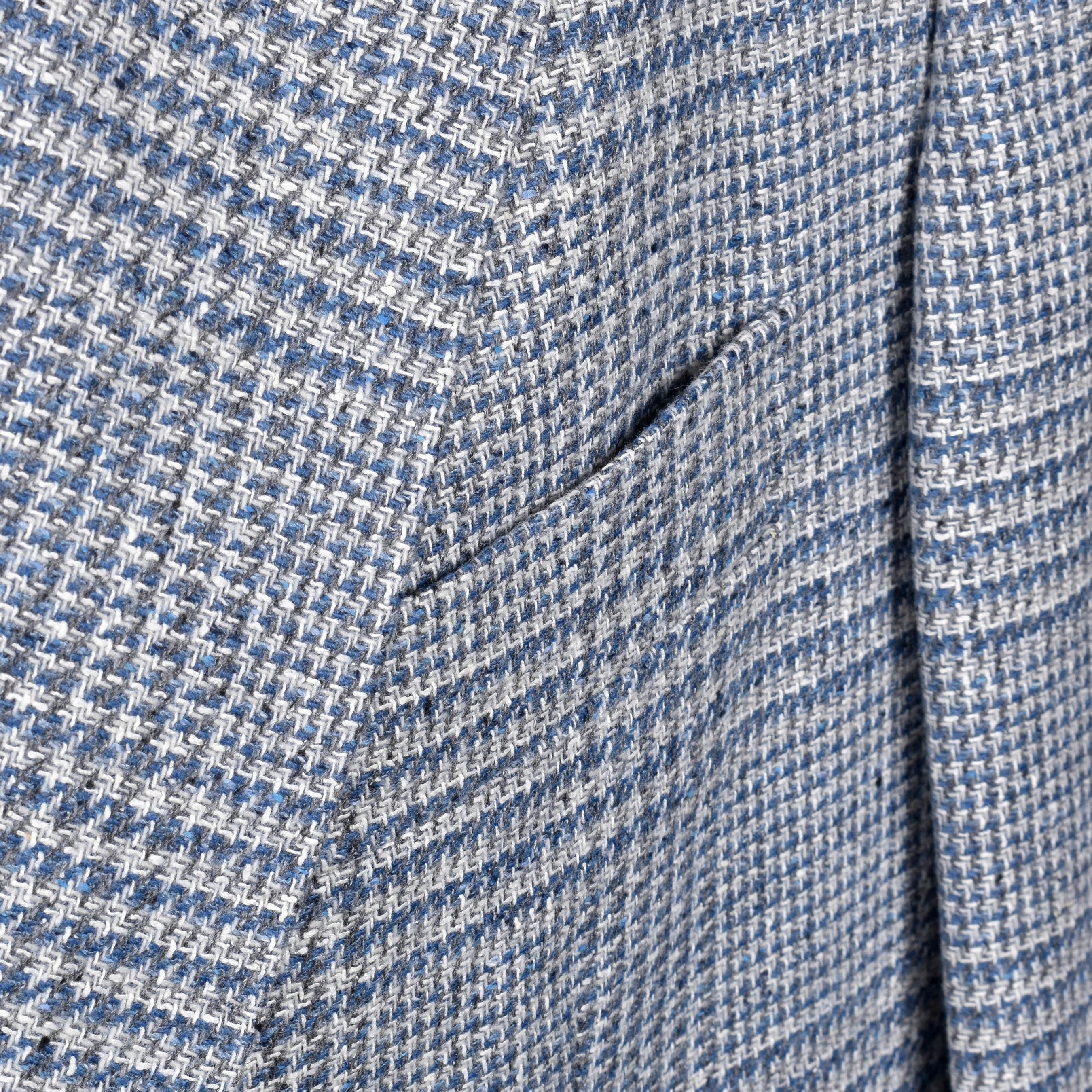 BRUNELLO CUCINELLI MEN'S CELESTE WOOL BLEND LEISURE SUIT - Image 5