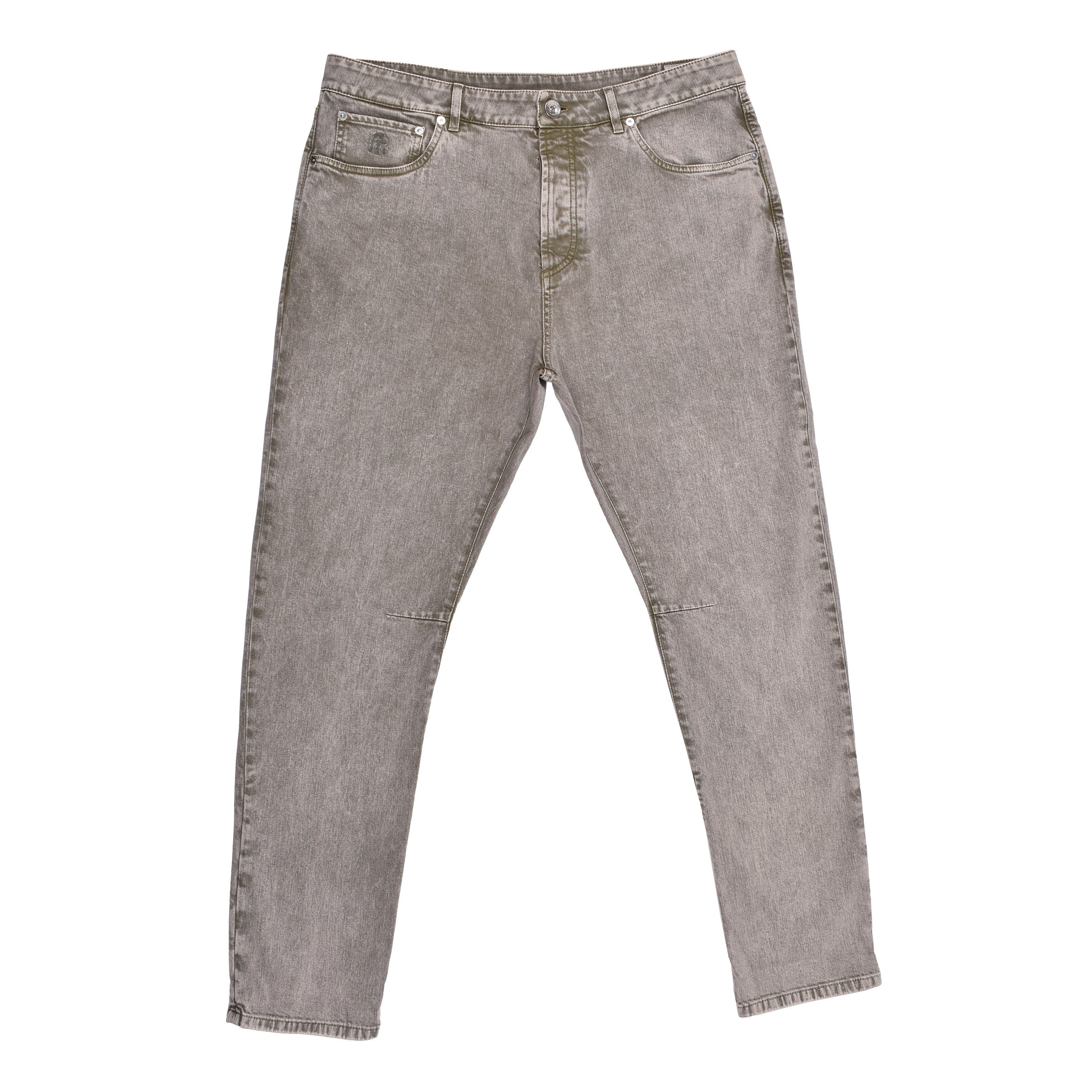 BRUNELLO CUCINELLI MEN'S CLASSIC FIVE POCKET DENIM JEAN PANTS