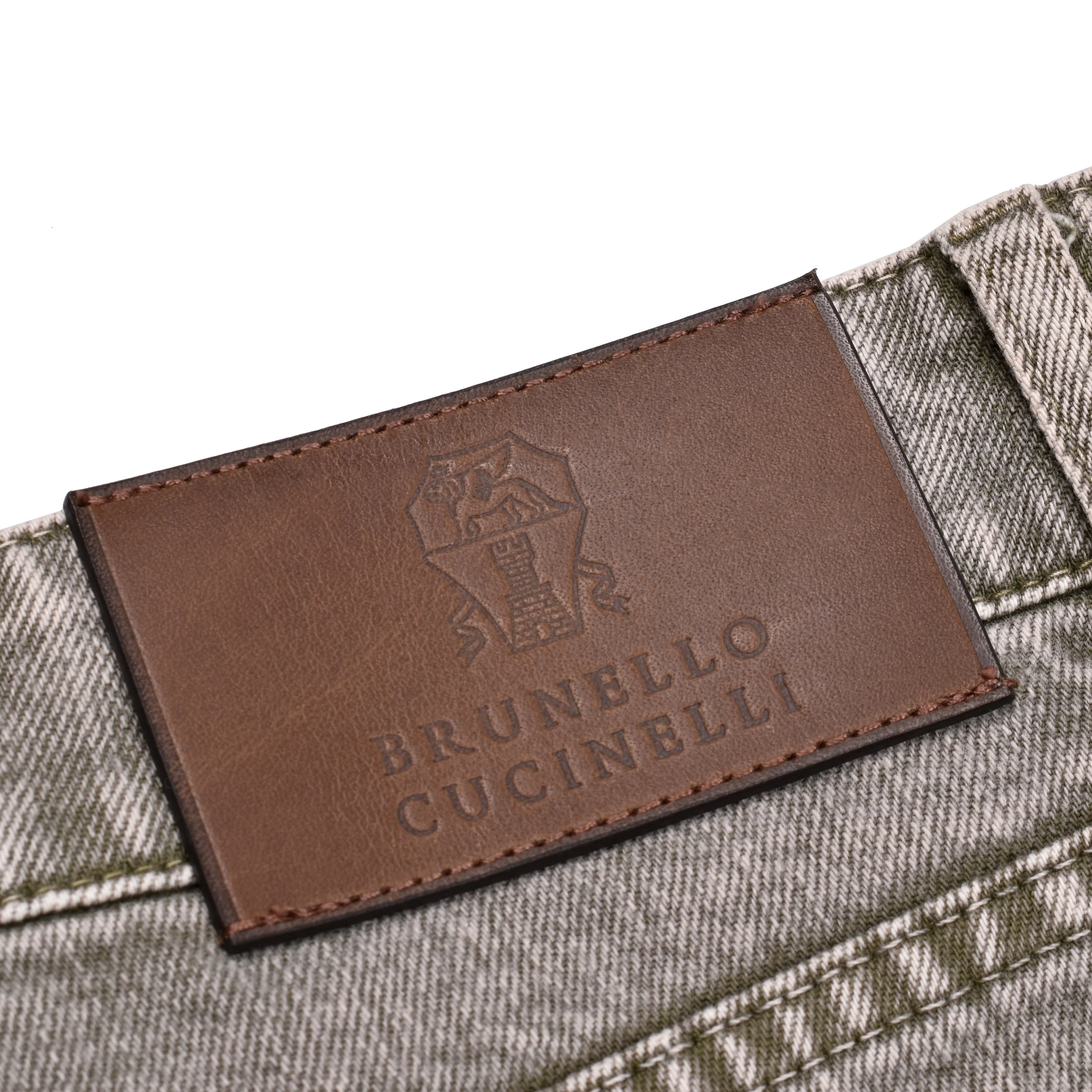 BRUNELLO CUCINELLI MEN'S CLASSIC FIVE POCKET DENIM JEAN PANTS - Image 4