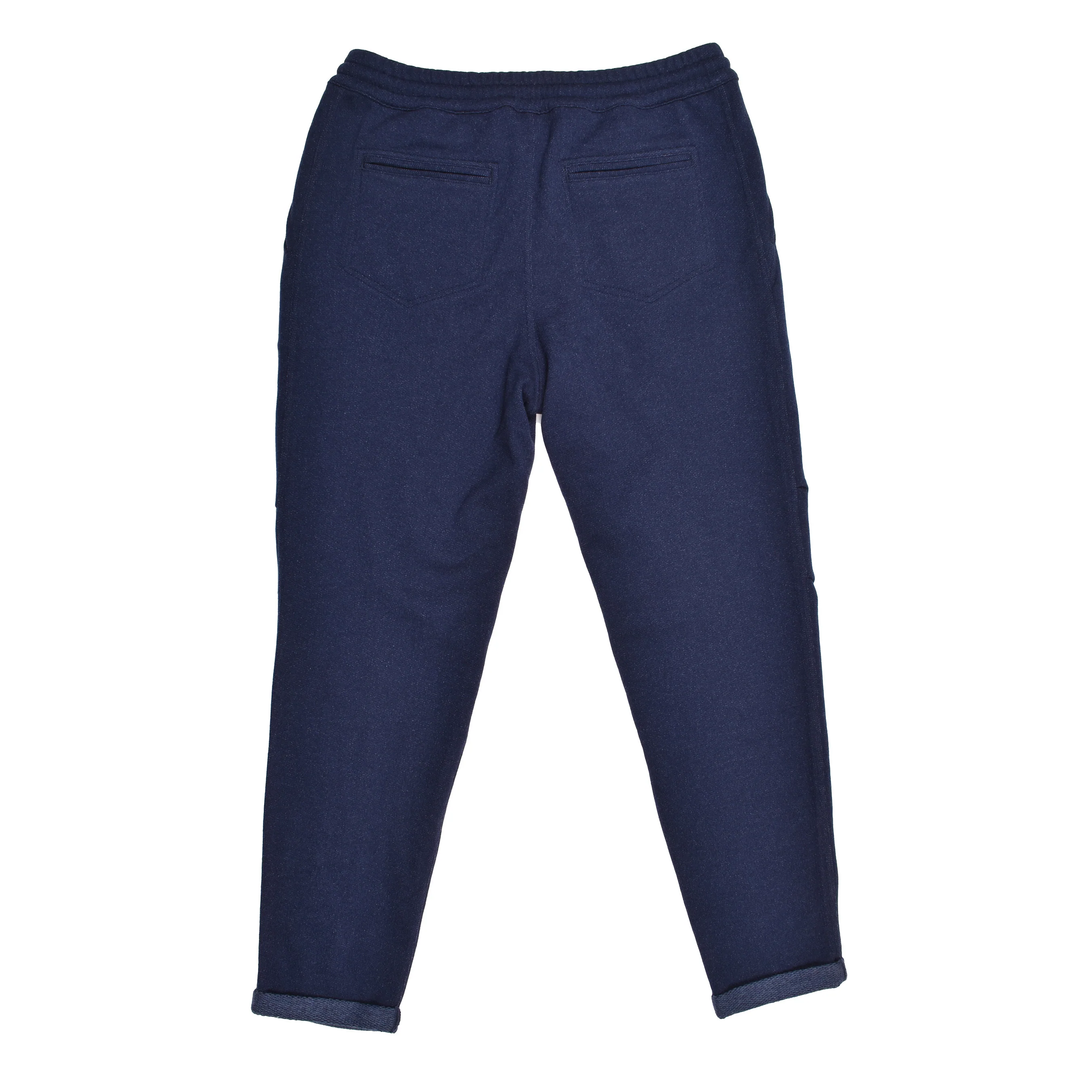 BRUNELLO CUCINELLI MEN'S COBALT CASHMERE RELAXED TROUSERS - Image 2