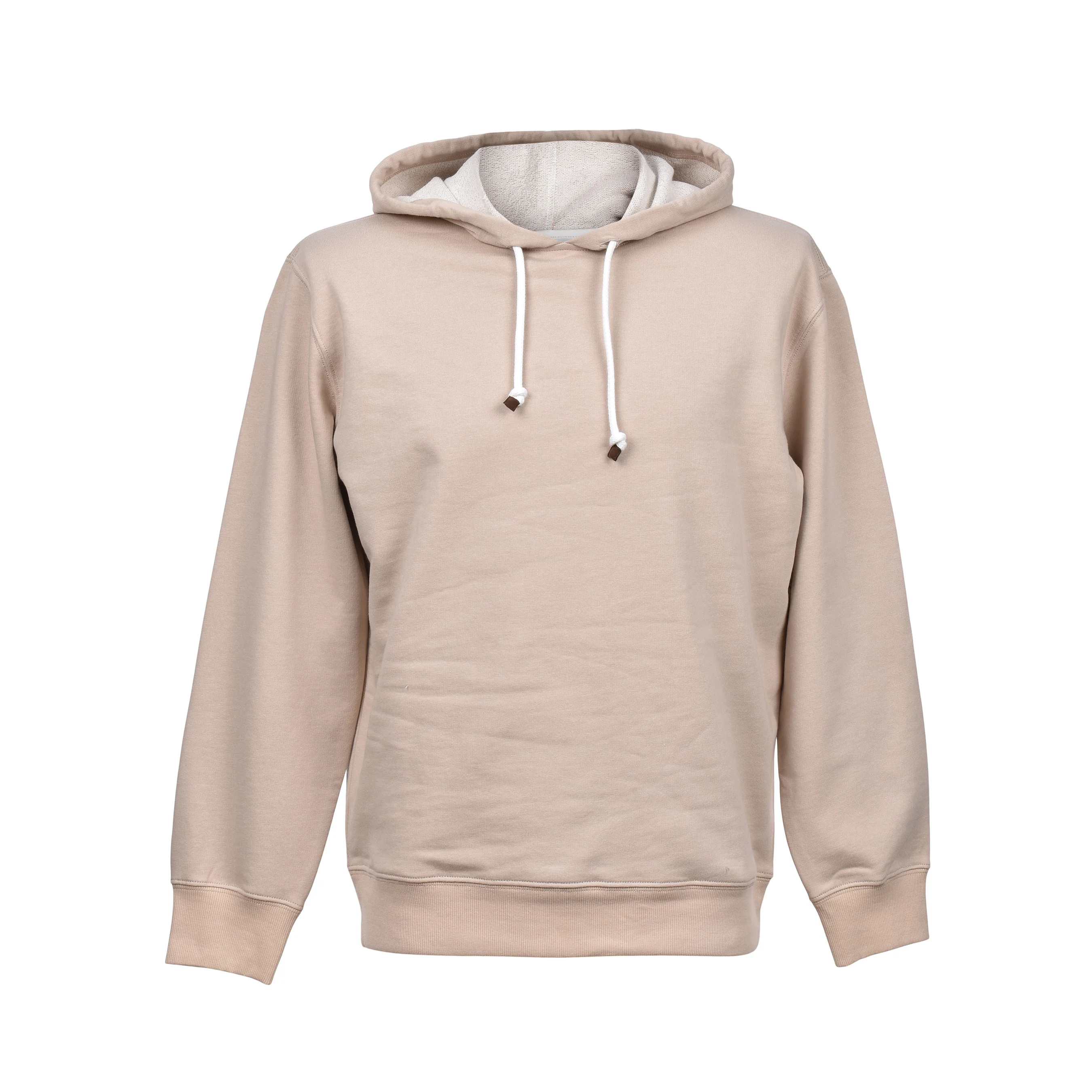 BRUNELLO CUCINELLI MEN'S COTTON ATHELTIC STYLE FASHION HODDIE GYM TOP/PULLOVER