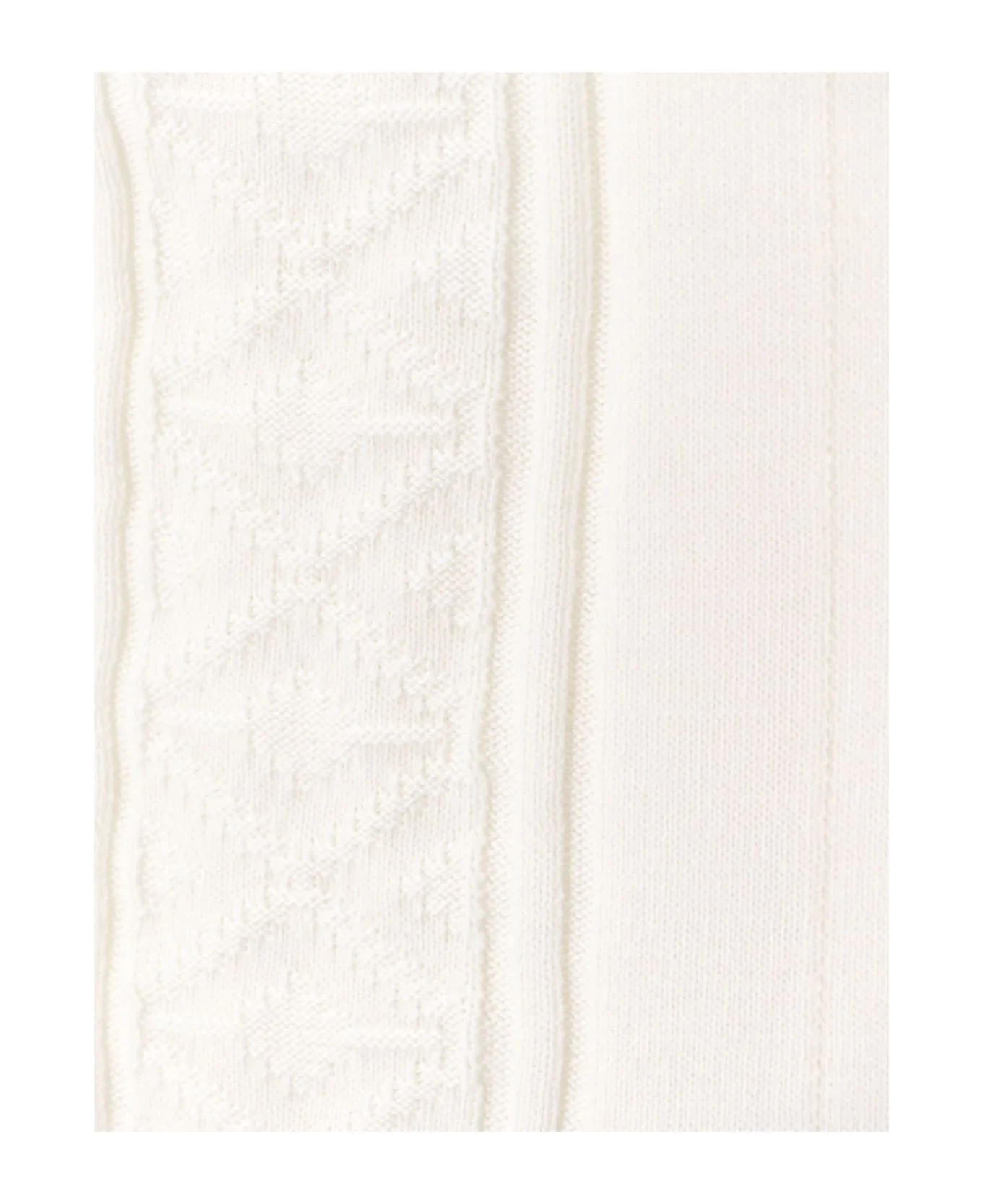 BRUNELLO CUCINELLI MEN'S CREAM SHORT-SLEEVE KNIT CARDIGAN - Image 3