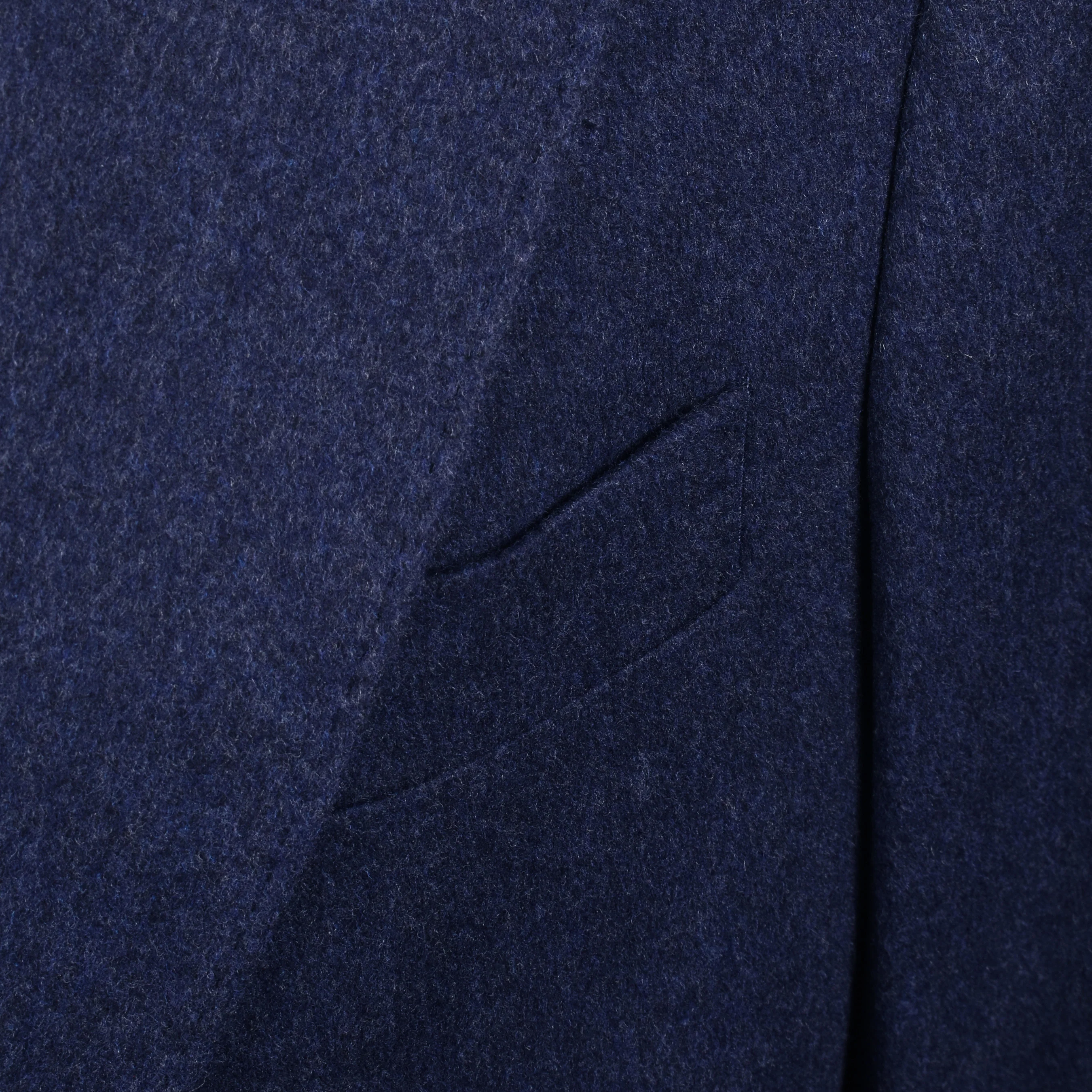 BRUNELLO CUCINELLI MEN'S DENIM CASHMERE WOOL BLEND SUIT - Image 3