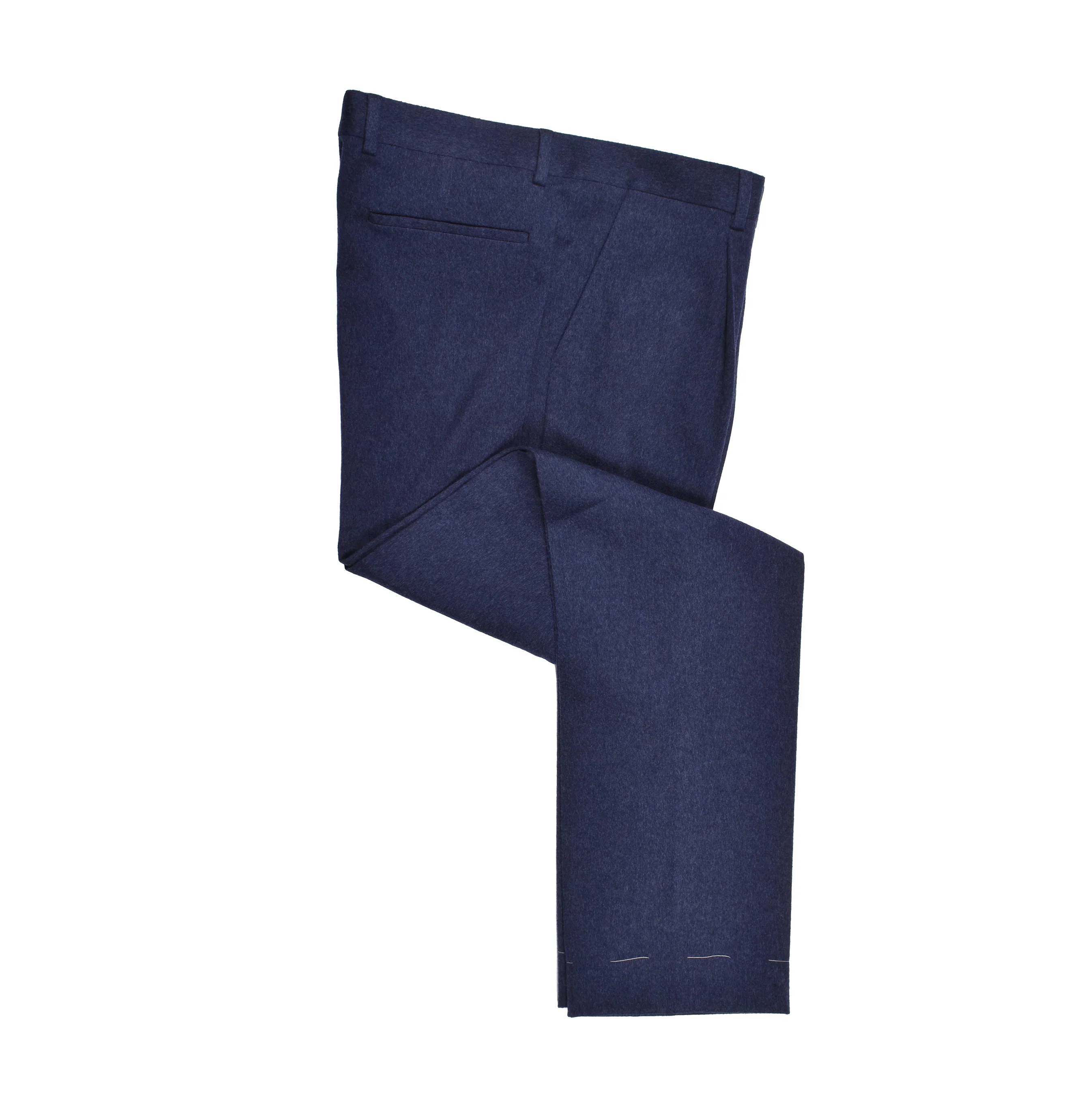 BRUNELLO CUCINELLI MEN'S DENIM CASHMERE WOOL BLEND SUIT - Image 6