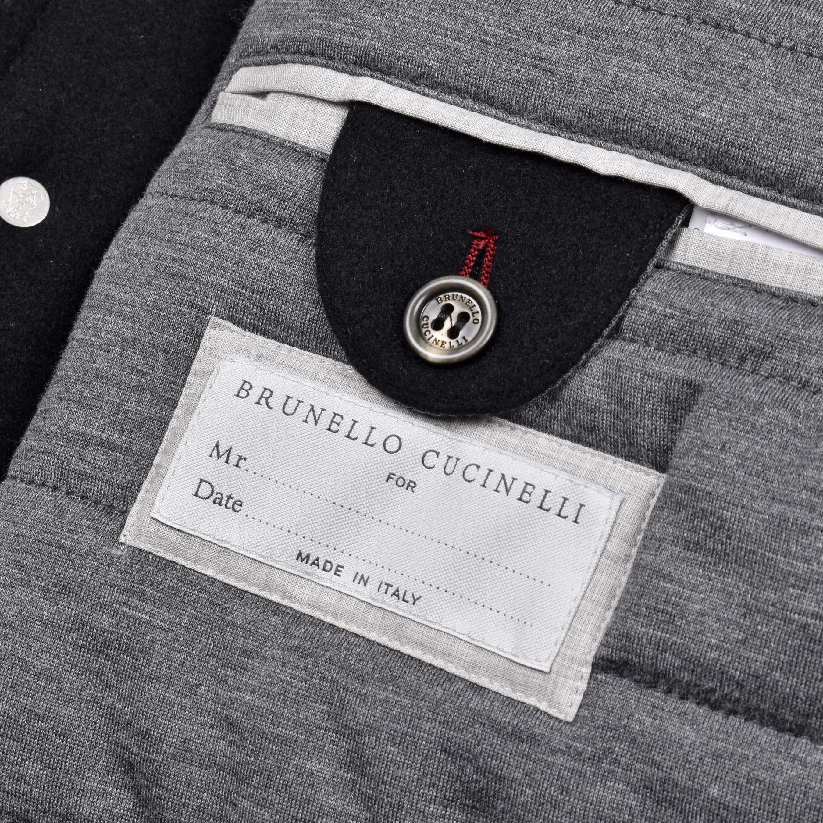 BRUNELLO CUCINELLI MEN'S DOWN FILLED 100% CASHMERE BOMBER JACKET / COAT - Image 7