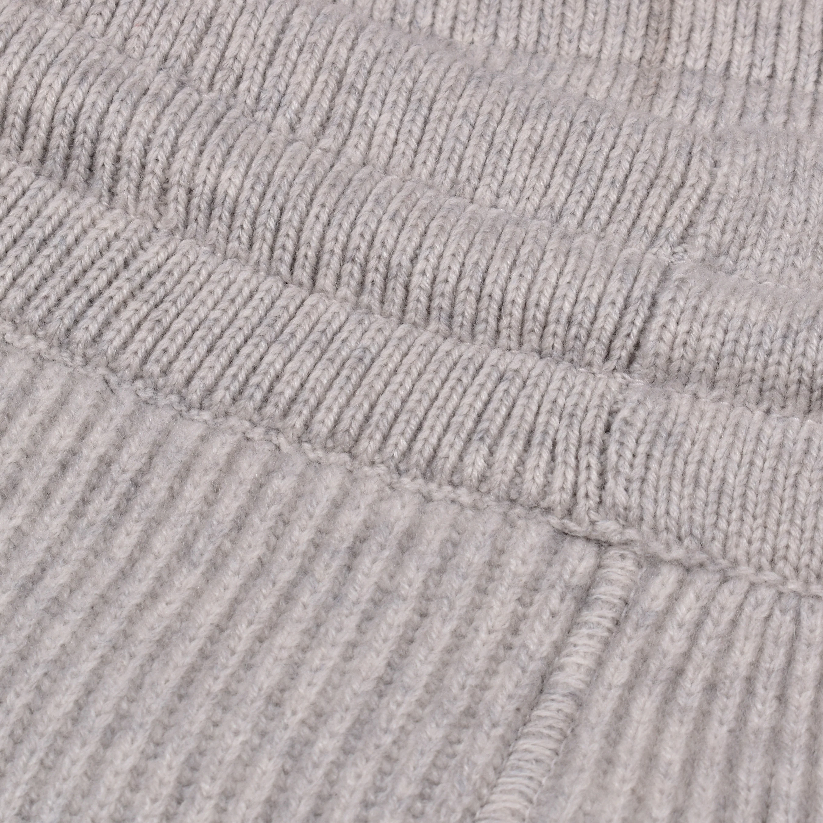 BRUNELLO CUCINELLI MEN'S GRAY CASHMERE KNIT SWEATPANTS - Image 3