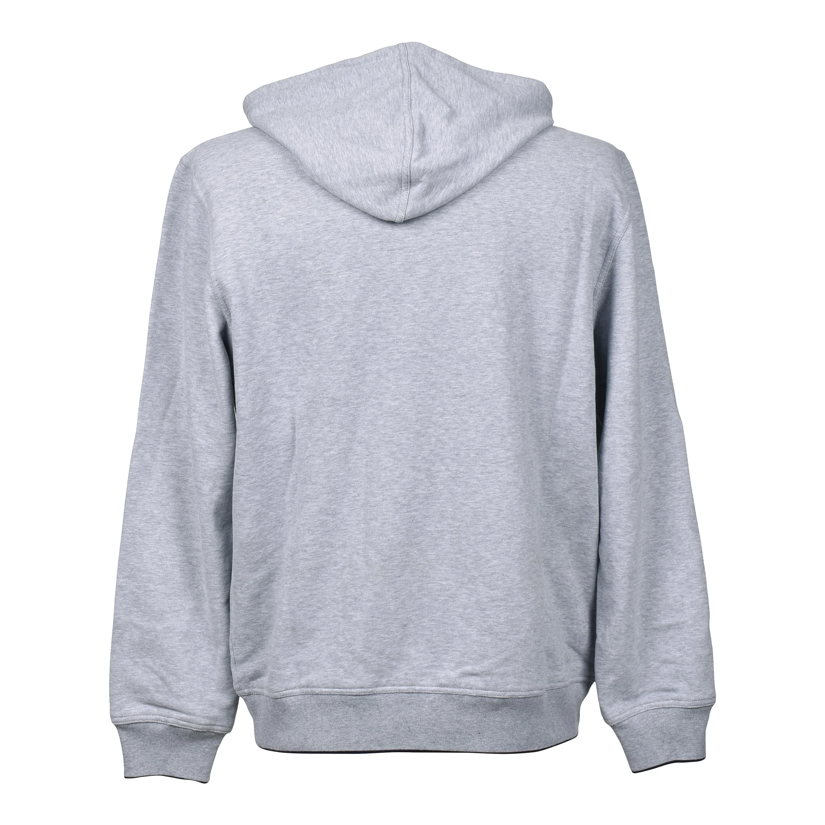 BRUNELLO CUCINELLI MEN'S GRAY LOGO HOODIE SWEATSHIRT - Image 2