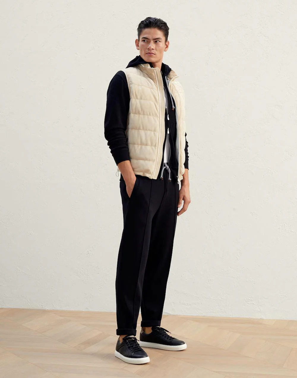 BRUNELLO CUCINELLI MEN'S GYM M0T353212G_C101 NWT - Image 3