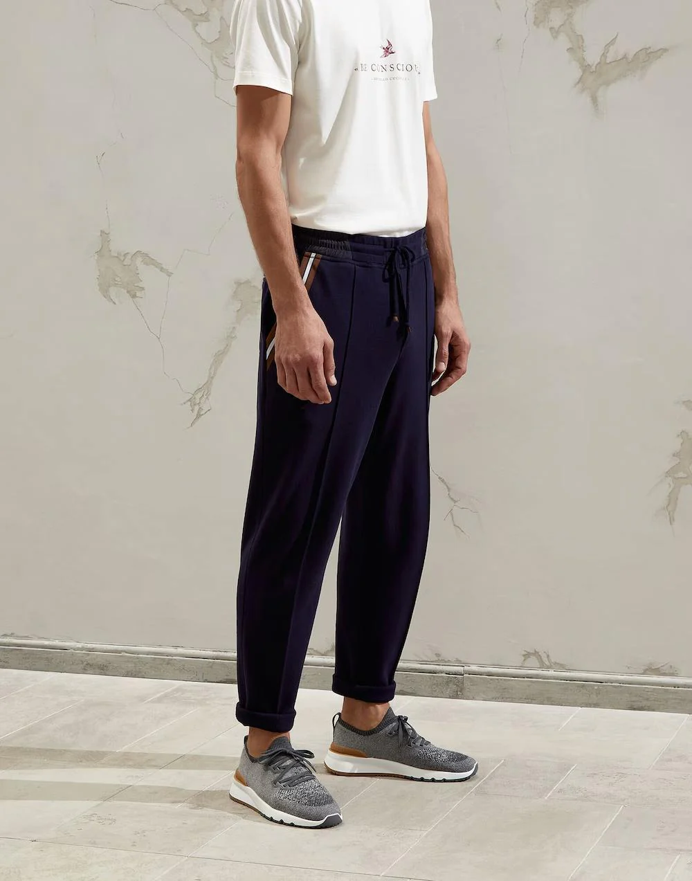 BRUNELLO CUCINELLI MEN'S GYM M0T353373G_CX889 NWT