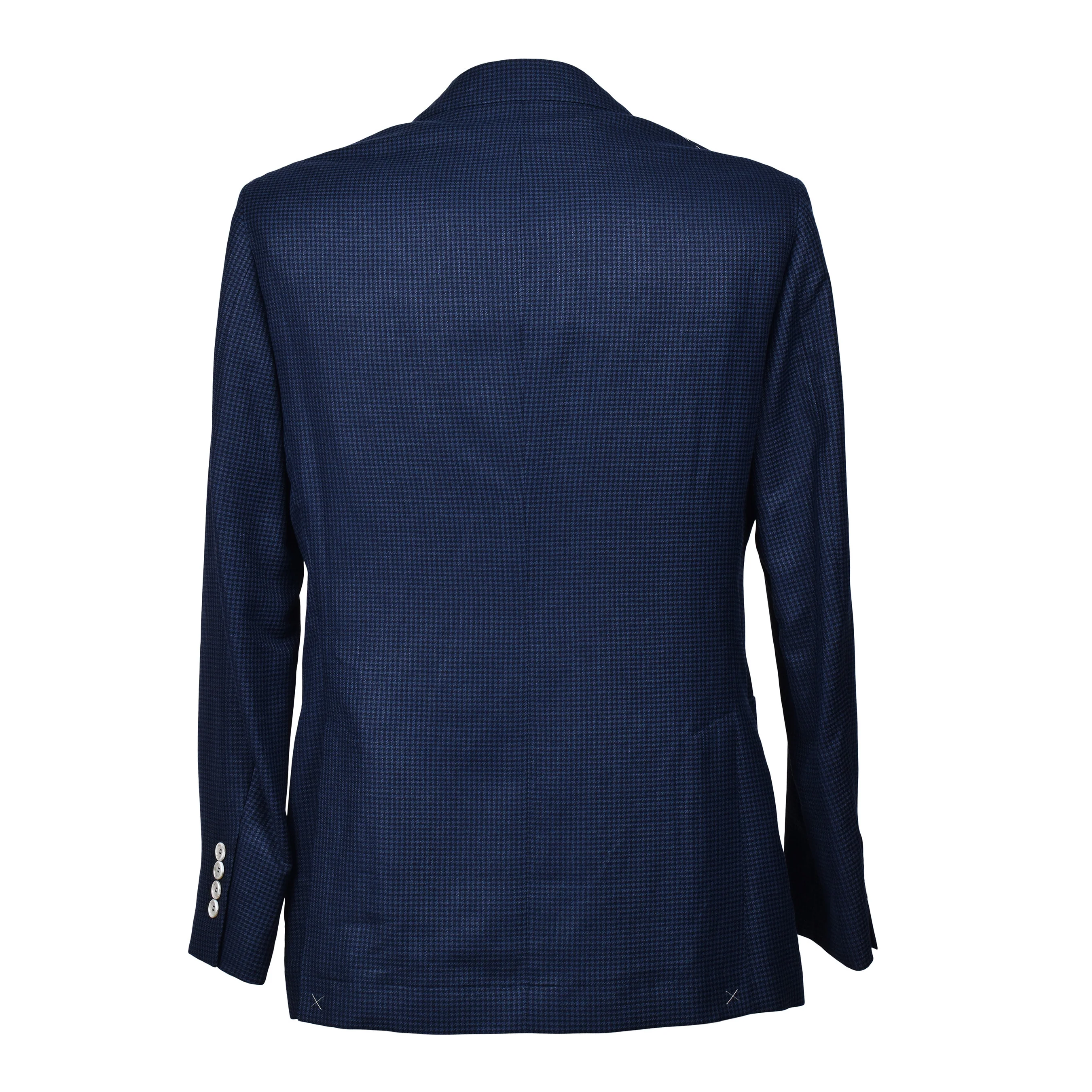 BRUNELLO CUCINELLI MEN'S HOUND'S TOOTH 3 BUTTON DOUBLE BREASTED CASUAL SUIT NEW - Image 2