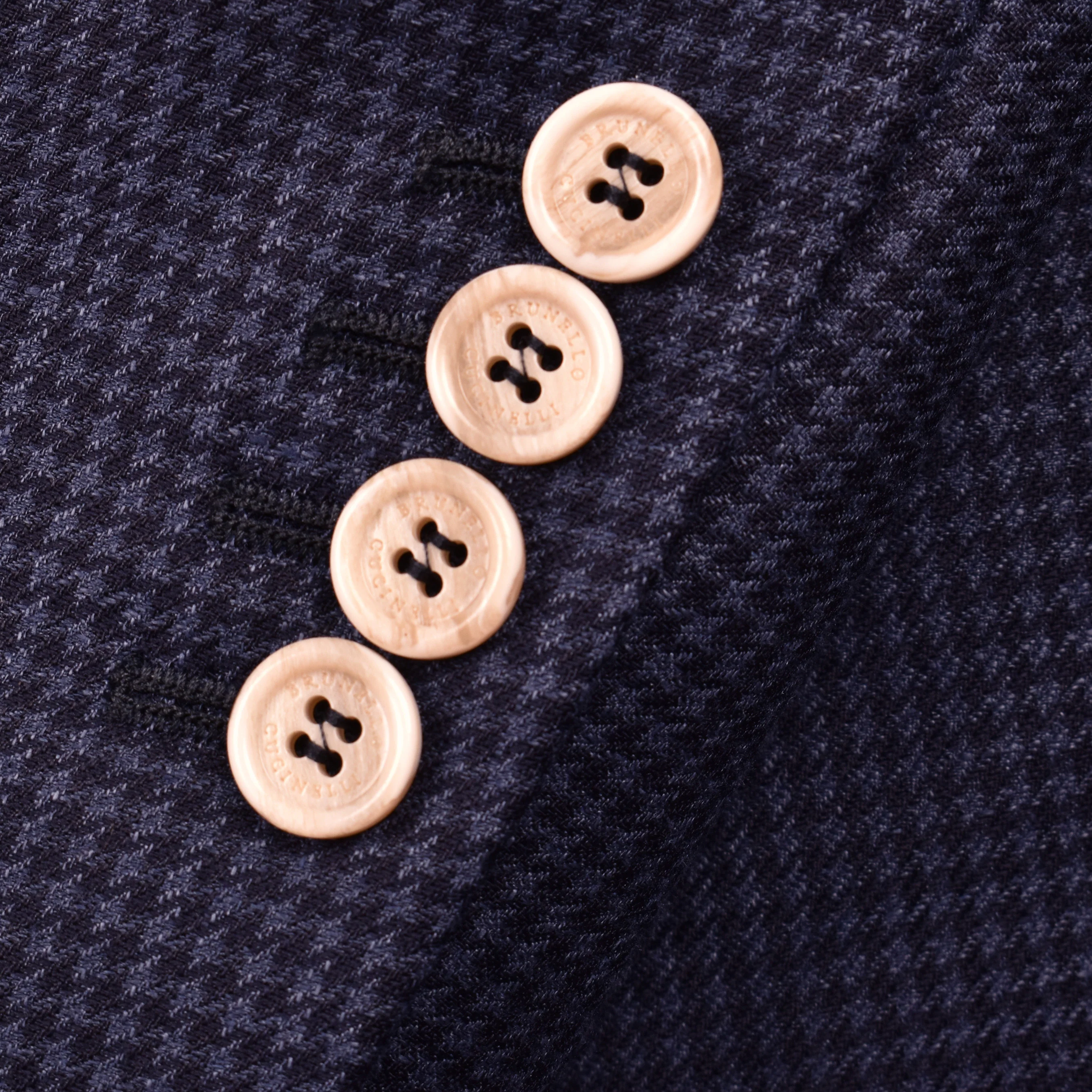 BRUNELLO CUCINELLI MEN'S HOUND'S TOOTH 3 BUTTON DOUBLE BREASTED CASUAL SUIT NEW - Image 5