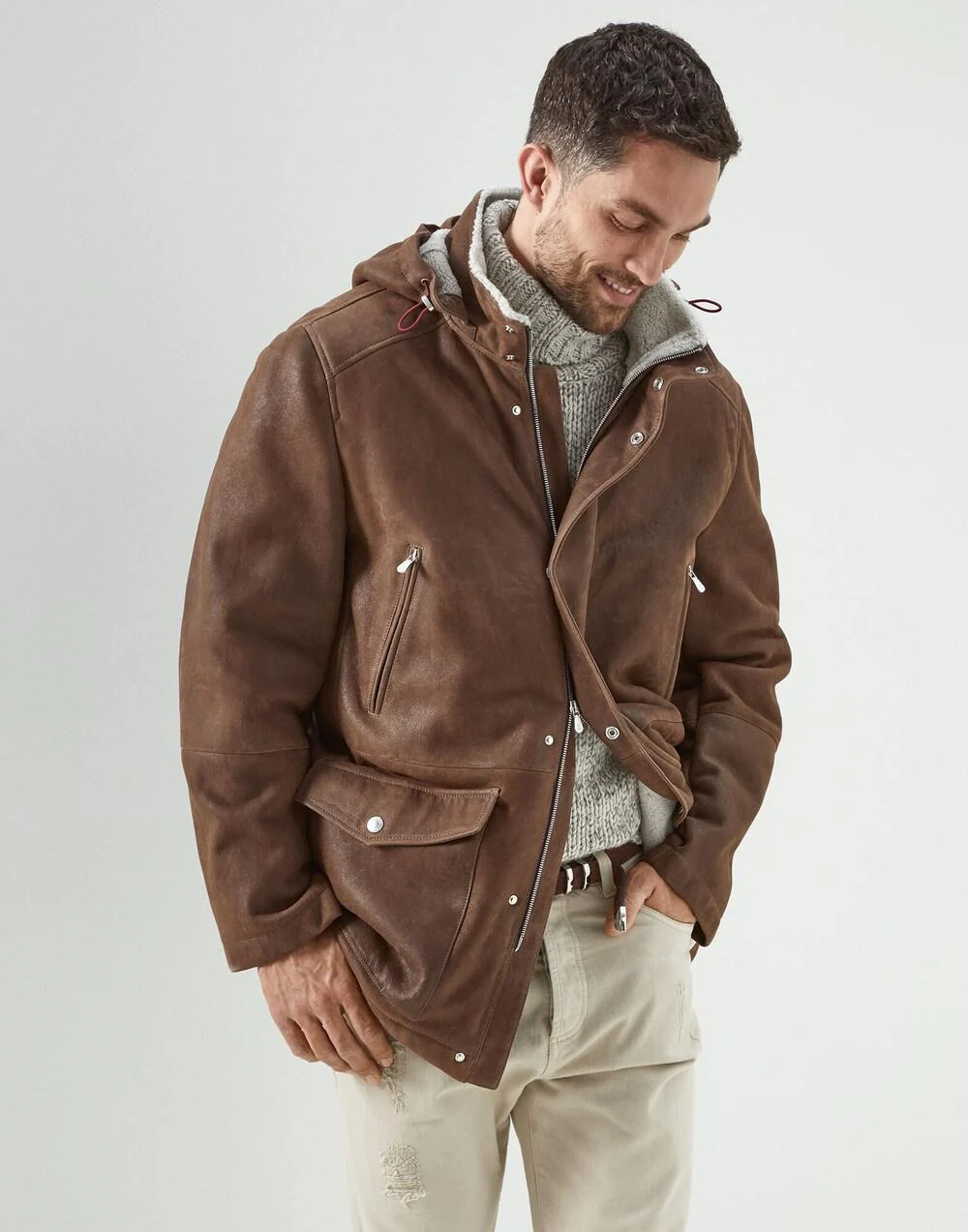 BRUNELLO CUCINELLI MEN'S JACKET MPMLF1884_C8127 NWT