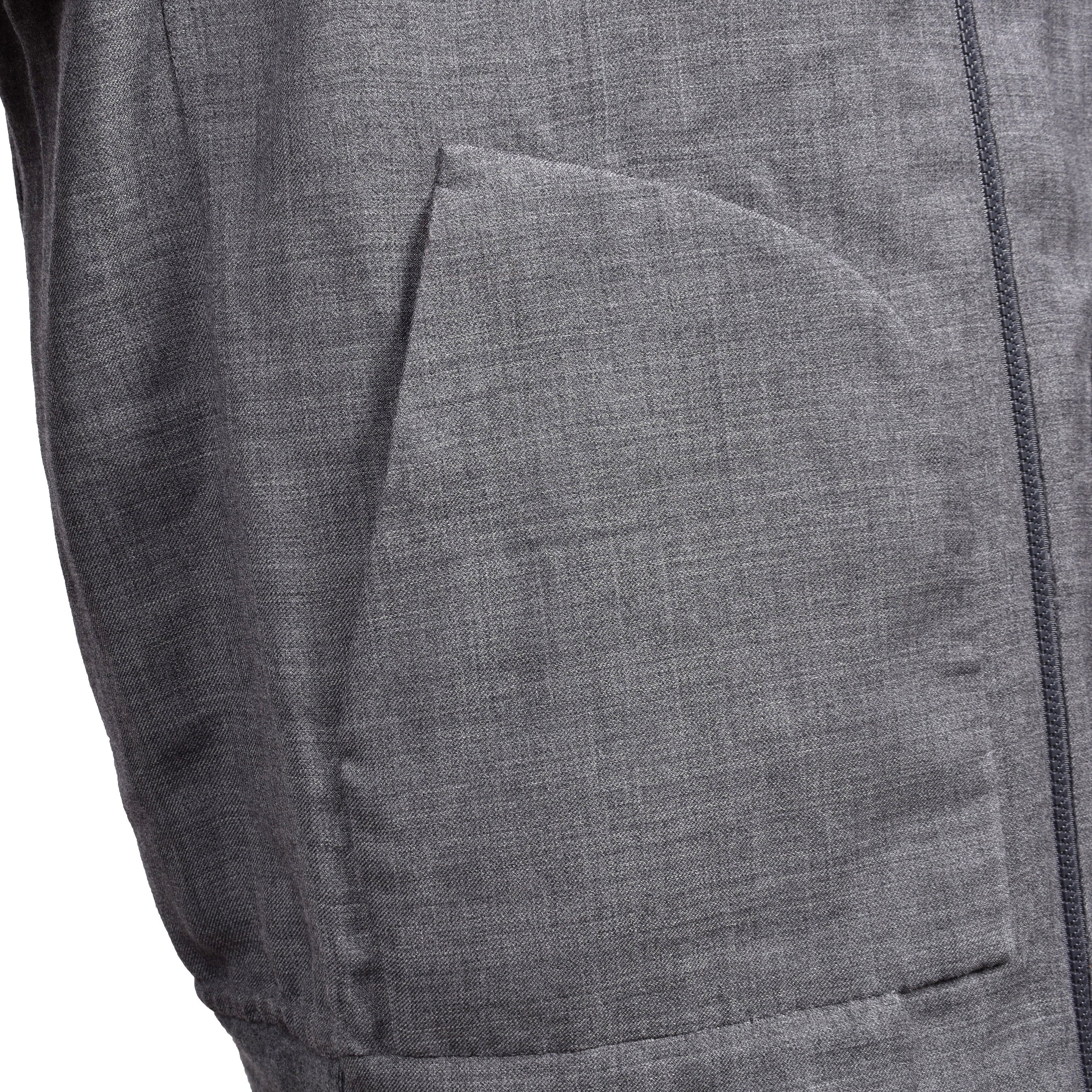 BRUNELLO CUCINELLI MEN'S LUXURIOUS TWO TONE REVERSIBLE HODDIE JACKET - Image 3