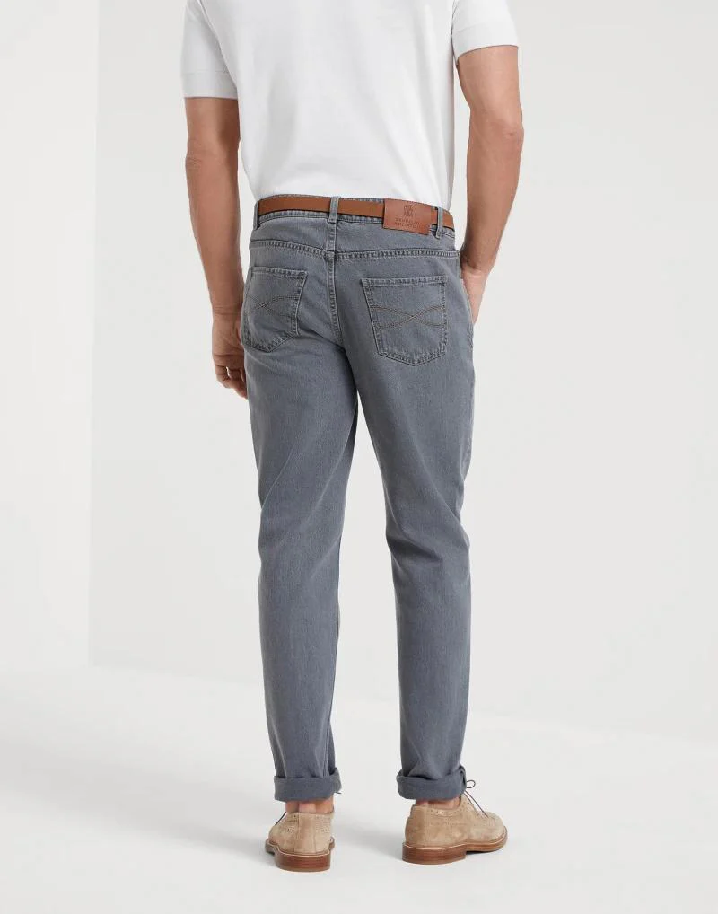 BRUNELLO CUCINELLI MEN'S PANTS M242PD3210_C8382 NWT - Image 2