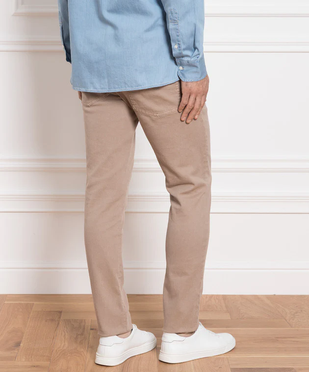 BRUNELLO CUCINELLI MEN'S PANTS M277PJ2010_C7349 NWT - Image 4