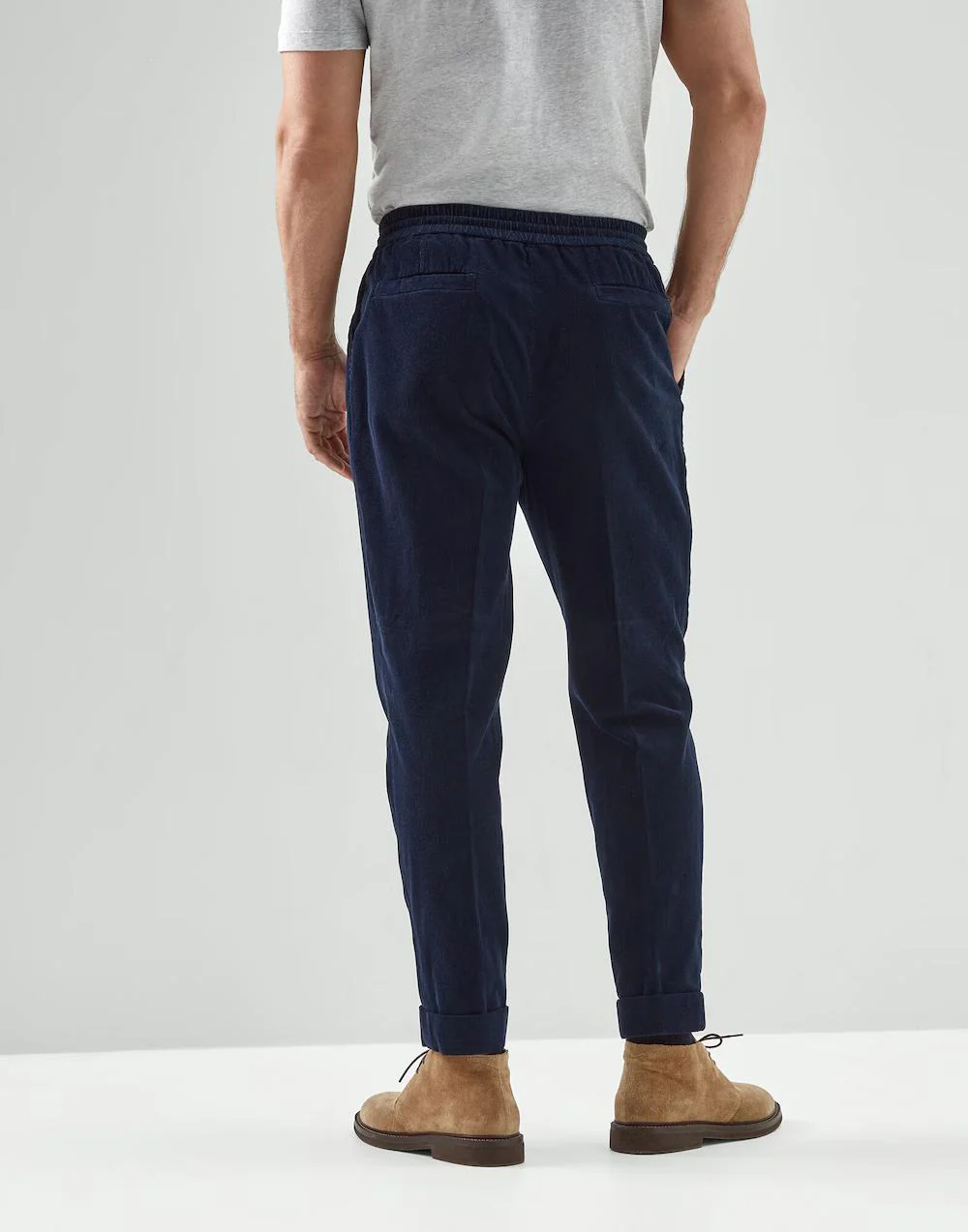 BRUNELLO CUCINELLI MEN'S PANTS M279DE1740_C2517 NWT - Image 2