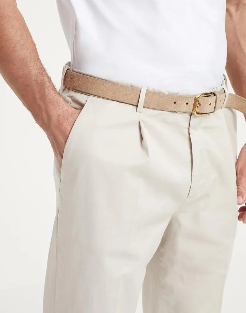 BRUNELLO CUCINELLI MEN'S PANTS M289LE1450_C6233 NWT - Image 2
