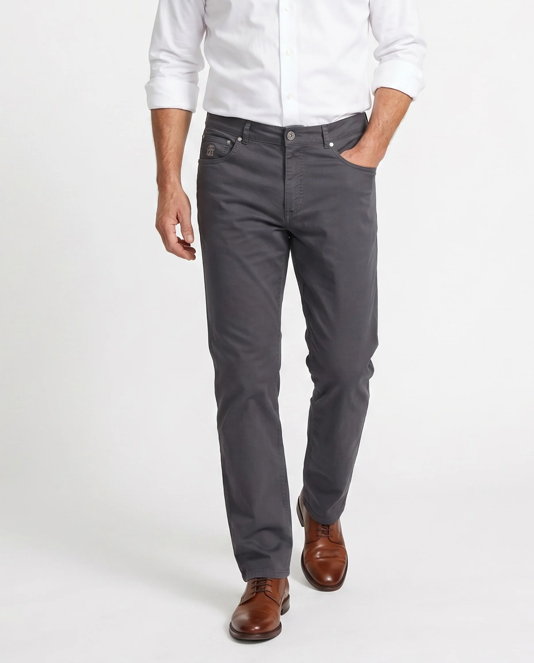 BRUNELLO CUCINELLI MEN'S PANTS M289LI1780_C6313 NWT - Image 2