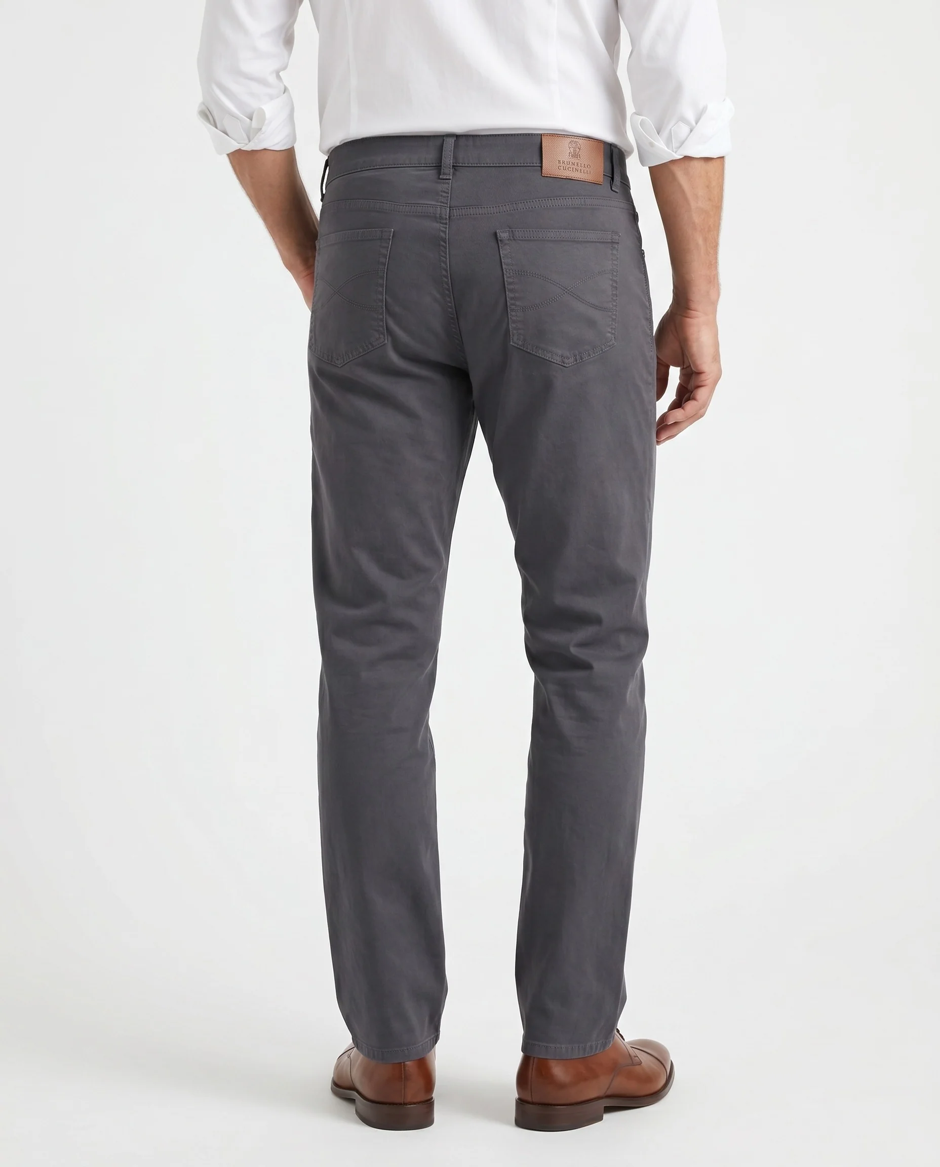 BRUNELLO CUCINELLI MEN'S PANTS M289LI1780_C6313 NWT - Image 4