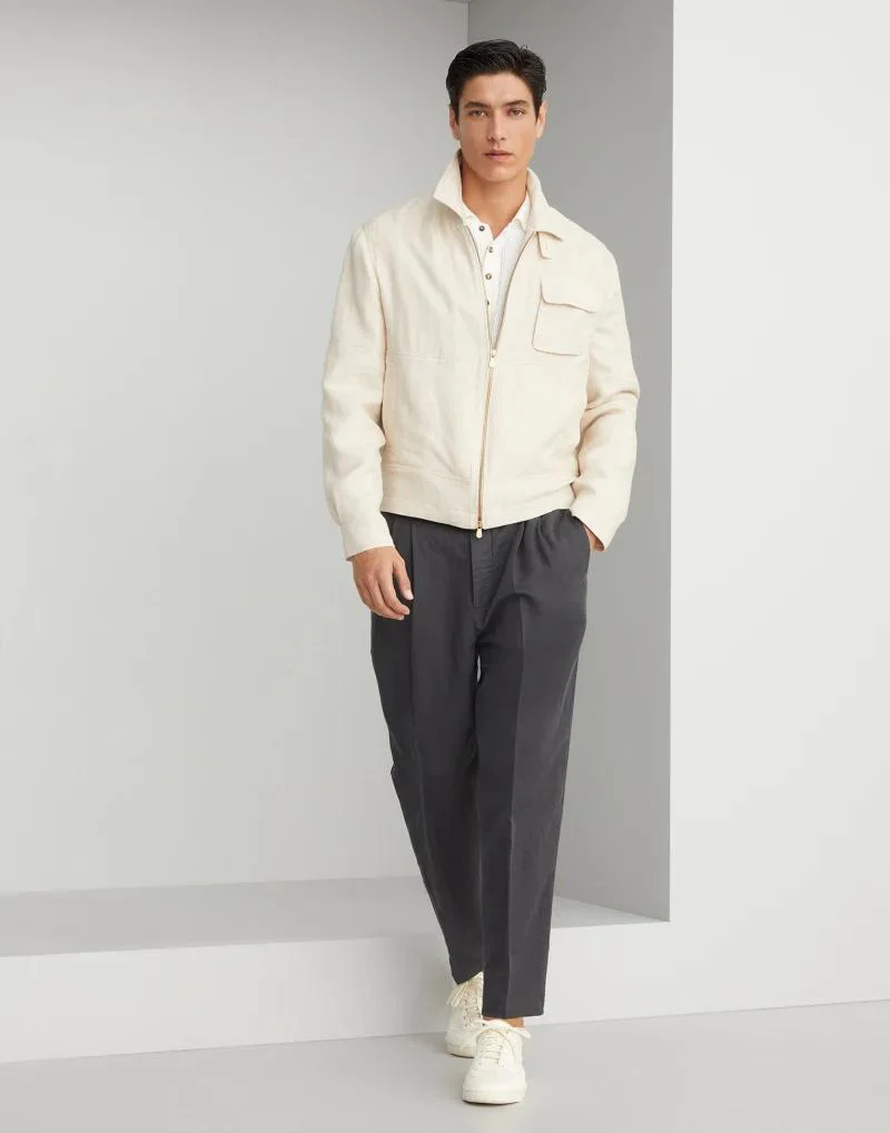 BRUNELLO CUCINELLI MEN'S PANTS M291DE1710_C6313 NWT - Image 3