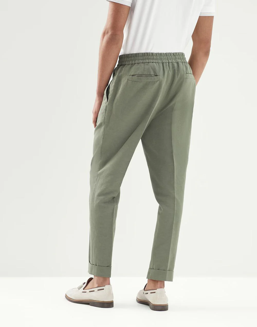 BRUNELLO CUCINELLI MEN'S PANTS M291DE1740_C6273 NWT - Image 4