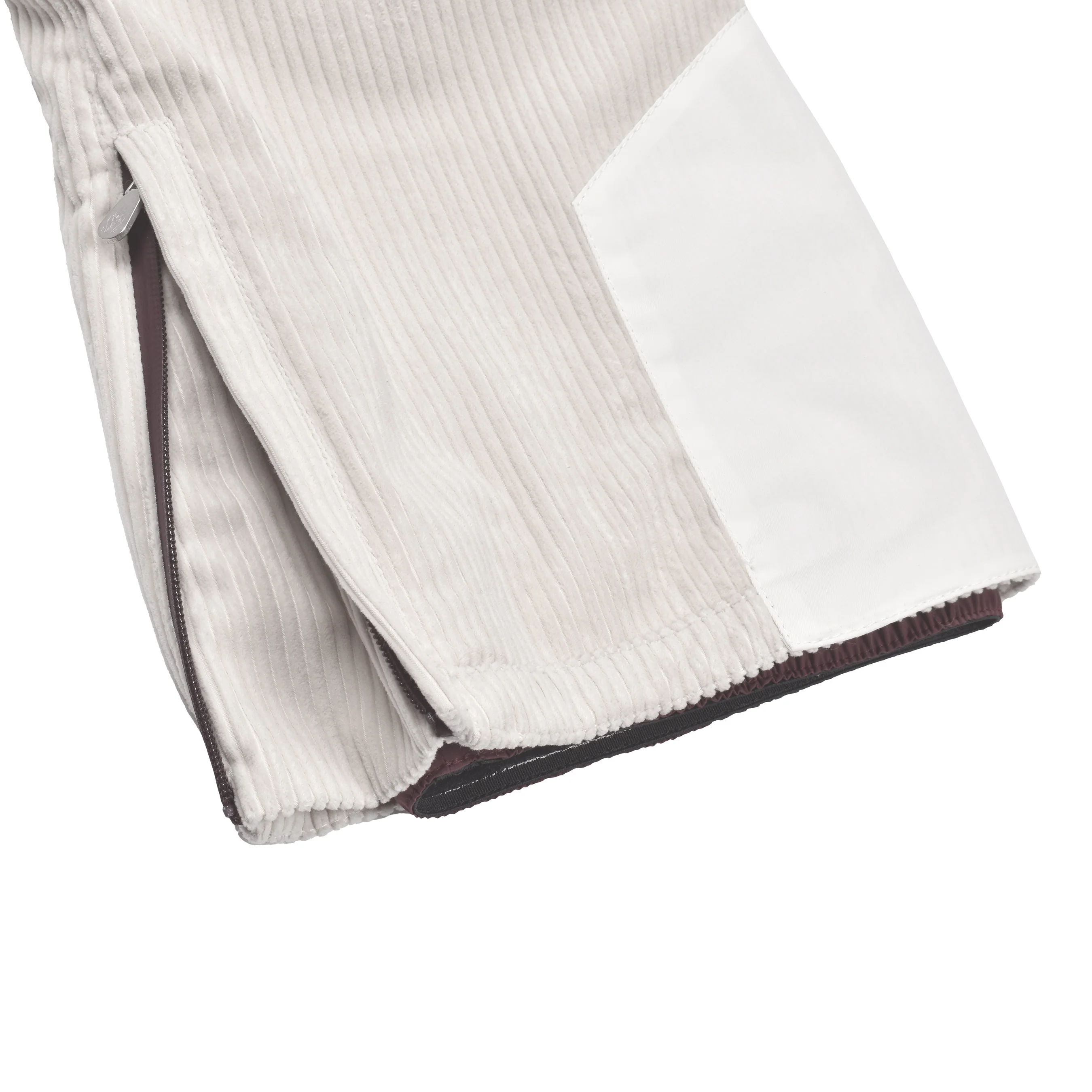 BRUNELLO CUCINELLI MEN'S TALC CASHMERE BLEND SKI TROUSERS - Image 5