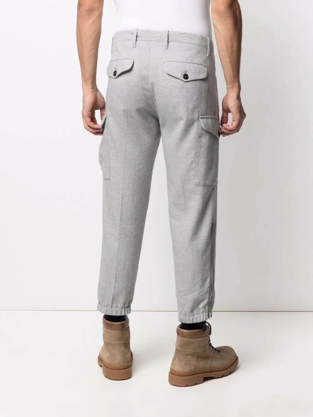 BRUNELLO CUCINELLI MEN'S PANTS ME251H0640_C1002 NWT - Image 4
