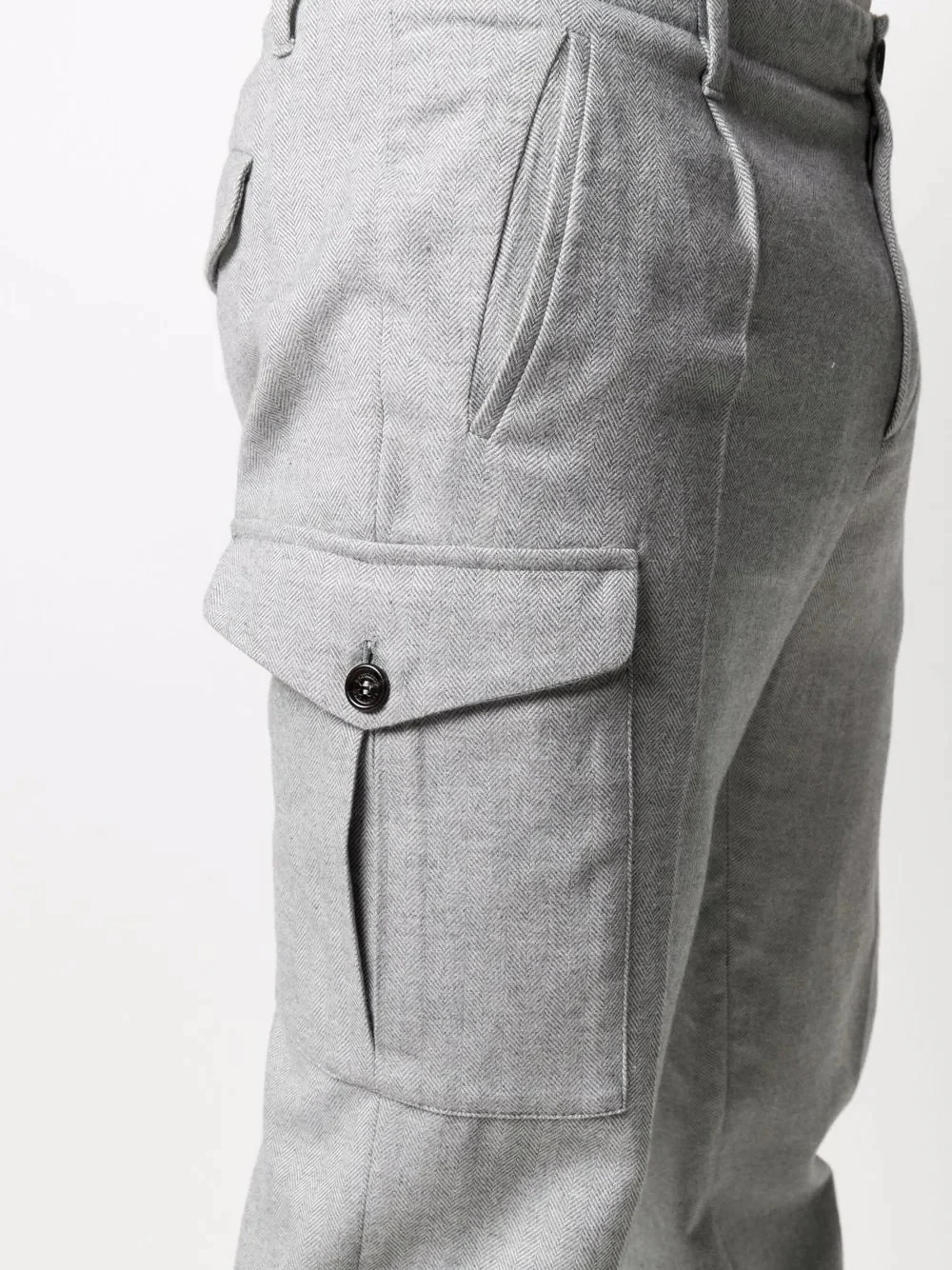 BRUNELLO CUCINELLI MEN'S PANTS ME251H0640_C1002 NWT - Image 5