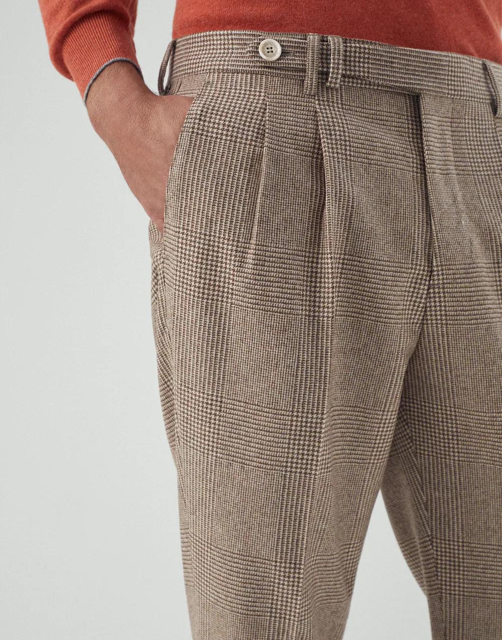 BRUNELLO CUCINELLI MEN'S PANTS ME257E1920_C006 NWT - Image 2