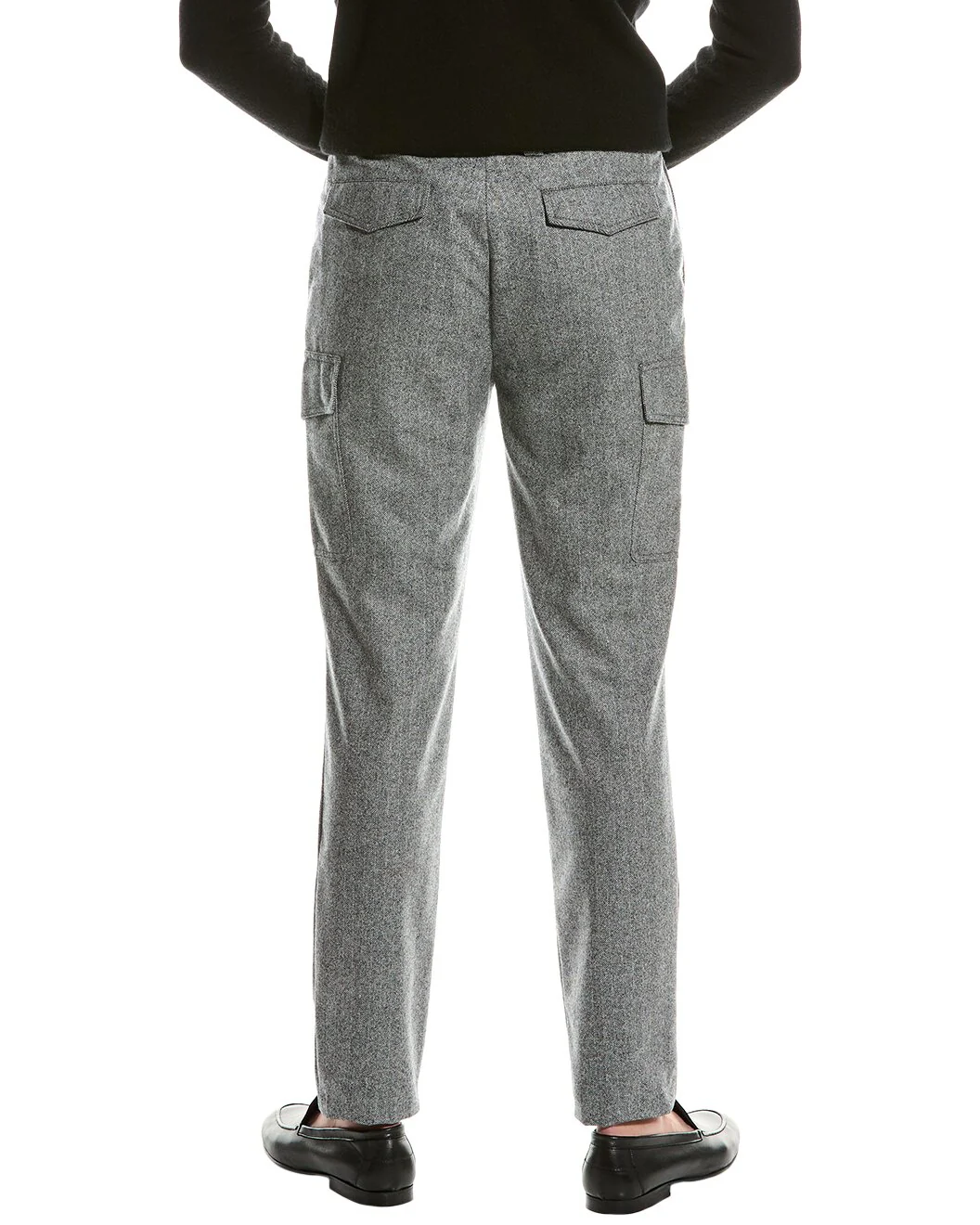 BRUNELLO CUCINELLI MEN'S PANTS ME258E1890_C001 NWT - Image 2