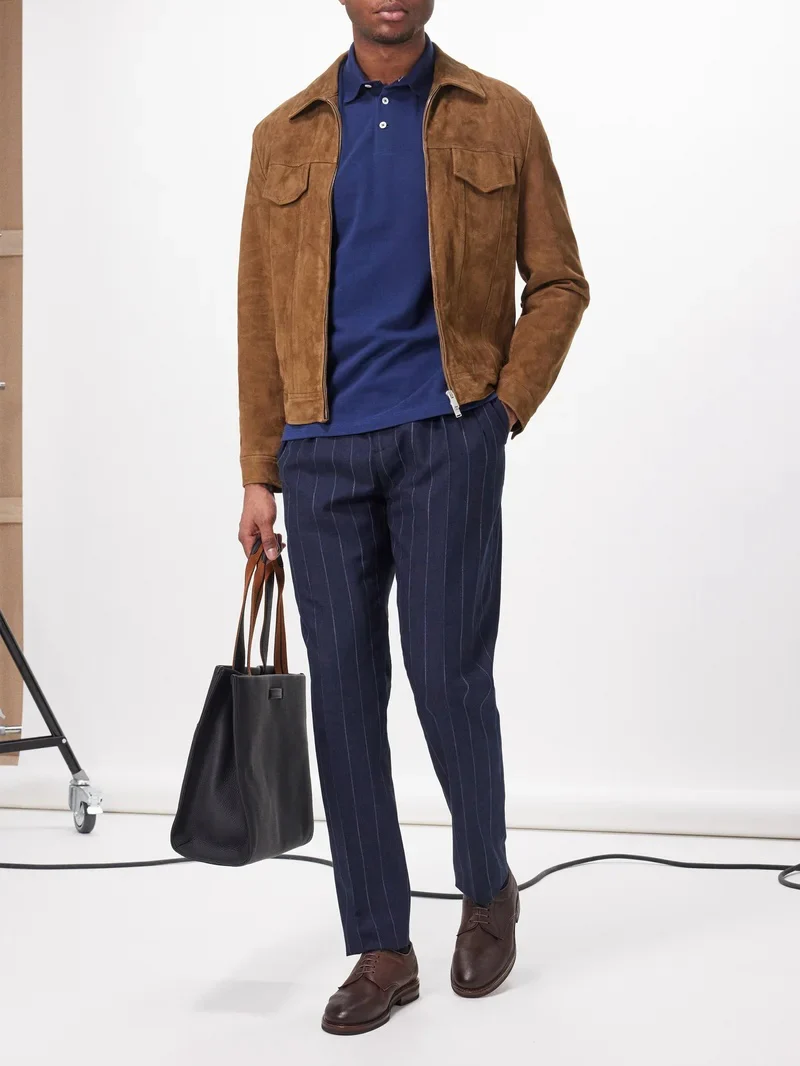 BRUNELLO CUCINELLI MEN'S PANTS ME259E1920_C003 NWT - Image 3