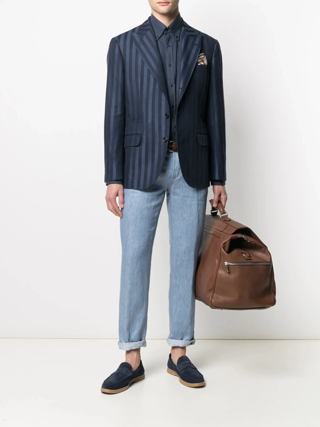 BRUNELLO CUCINELLI MEN'S PANTS MH229D2210_C005 NWT - Image 2