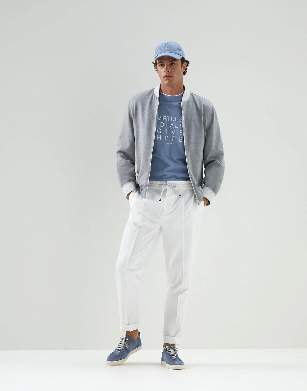 BRUNELLO CUCINELLI MEN'S PANTS MP52DS2090_C2200 NWT - Image 3