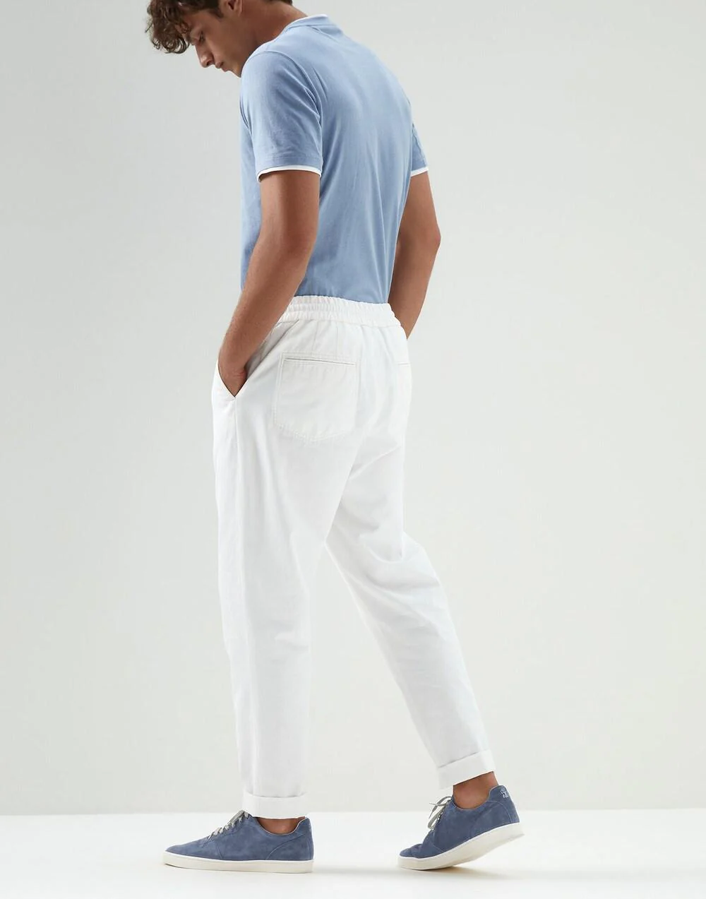BRUNELLO CUCINELLI MEN'S PANTS MP52DS2090_C2200 NWT - Image 4
