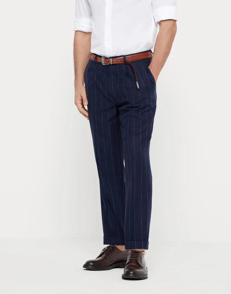 BRUNELLO CUCINELLI MEN'S PANTS MS484L00H_C002 NWT - Image 4